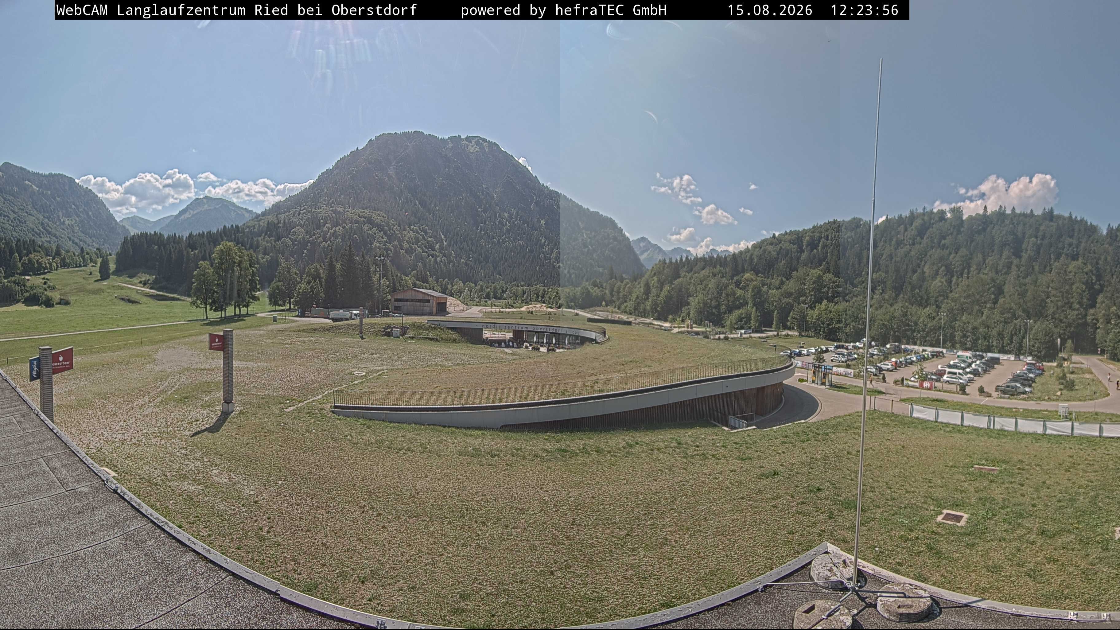 Archived image Webcam Cross Country Stadium, Oberstdorf