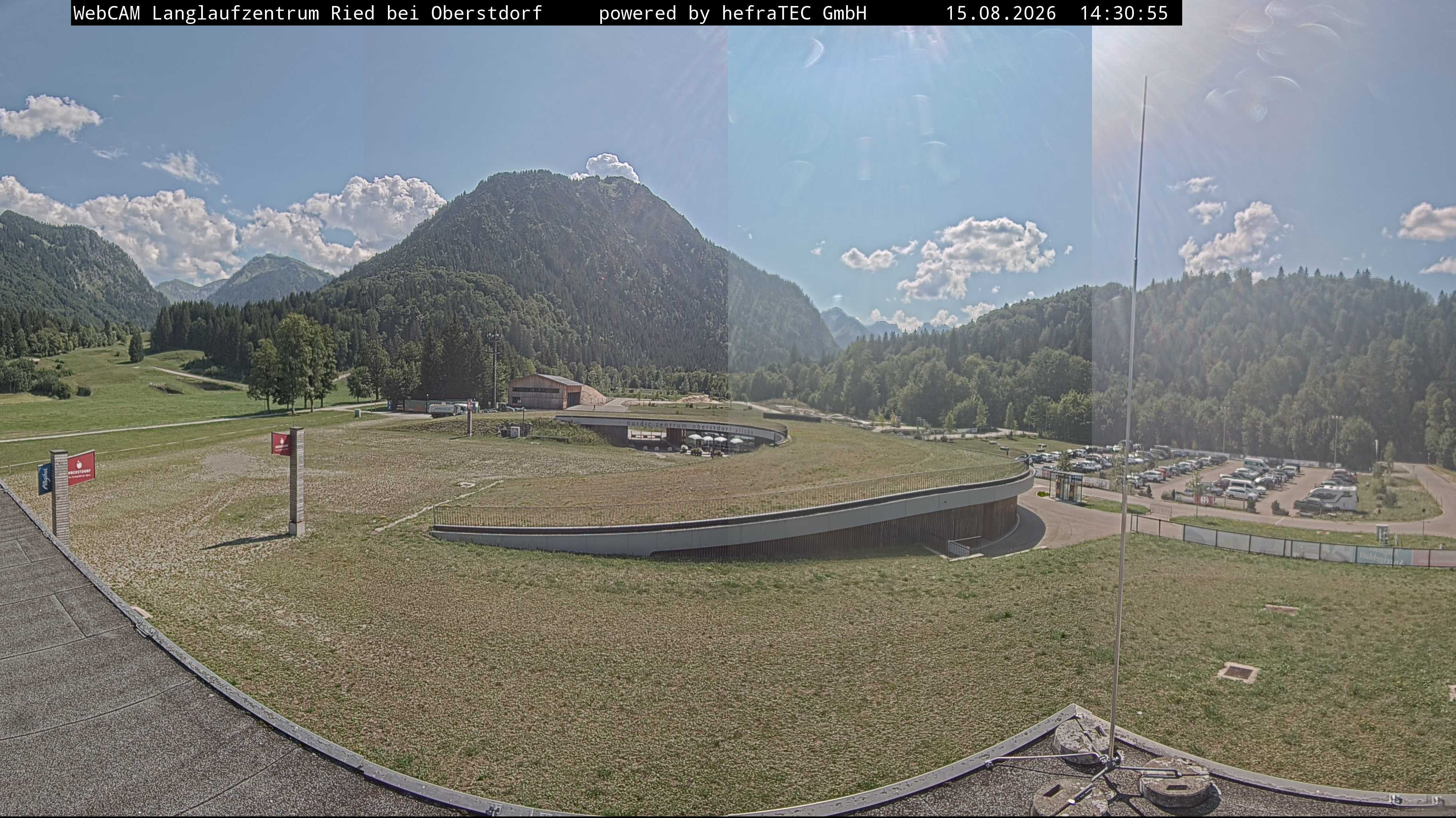 Archived image Webcam Cross Country Stadium, Oberstdorf