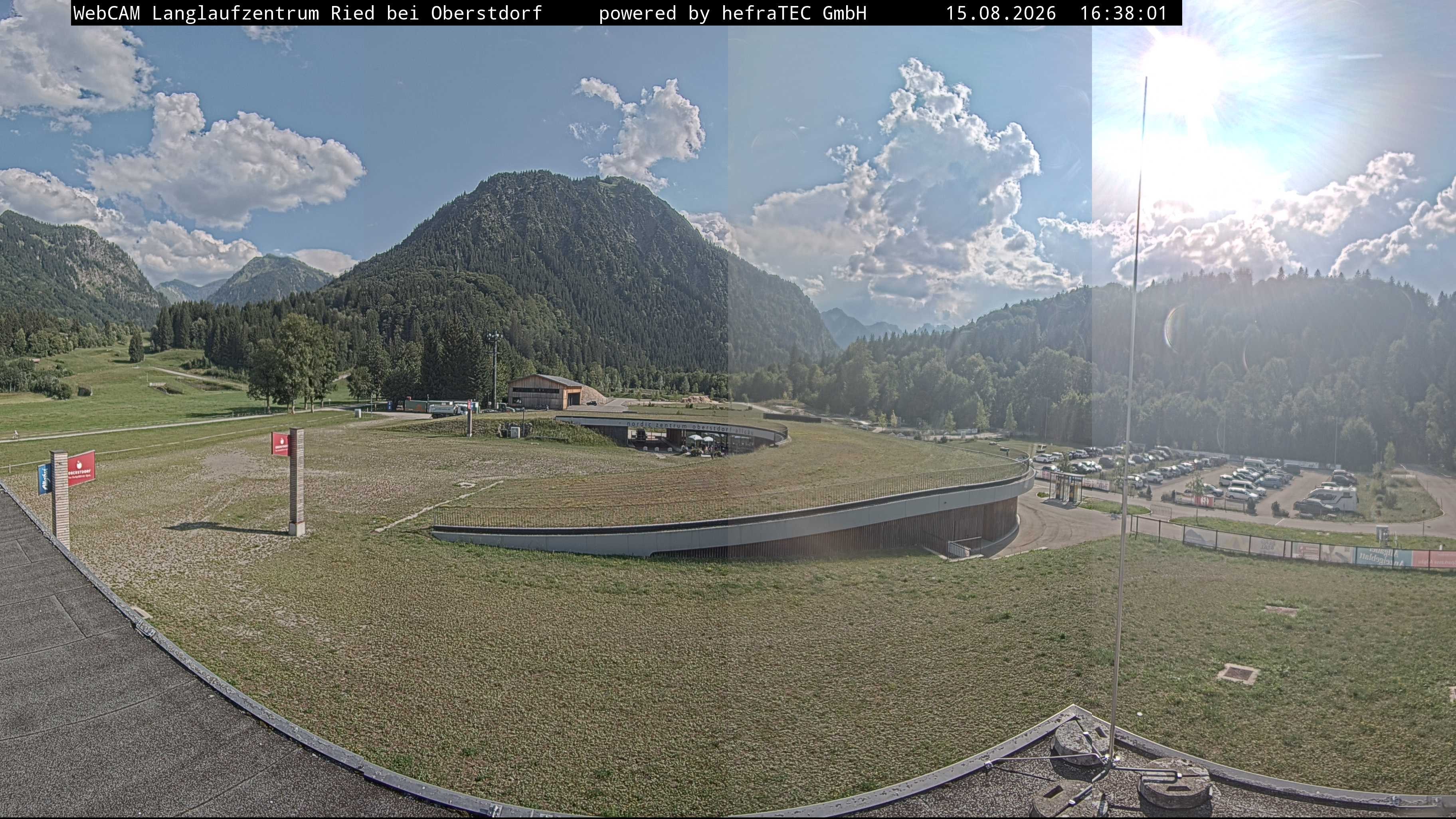 Archived image Webcam Cross Country Stadium, Oberstdorf