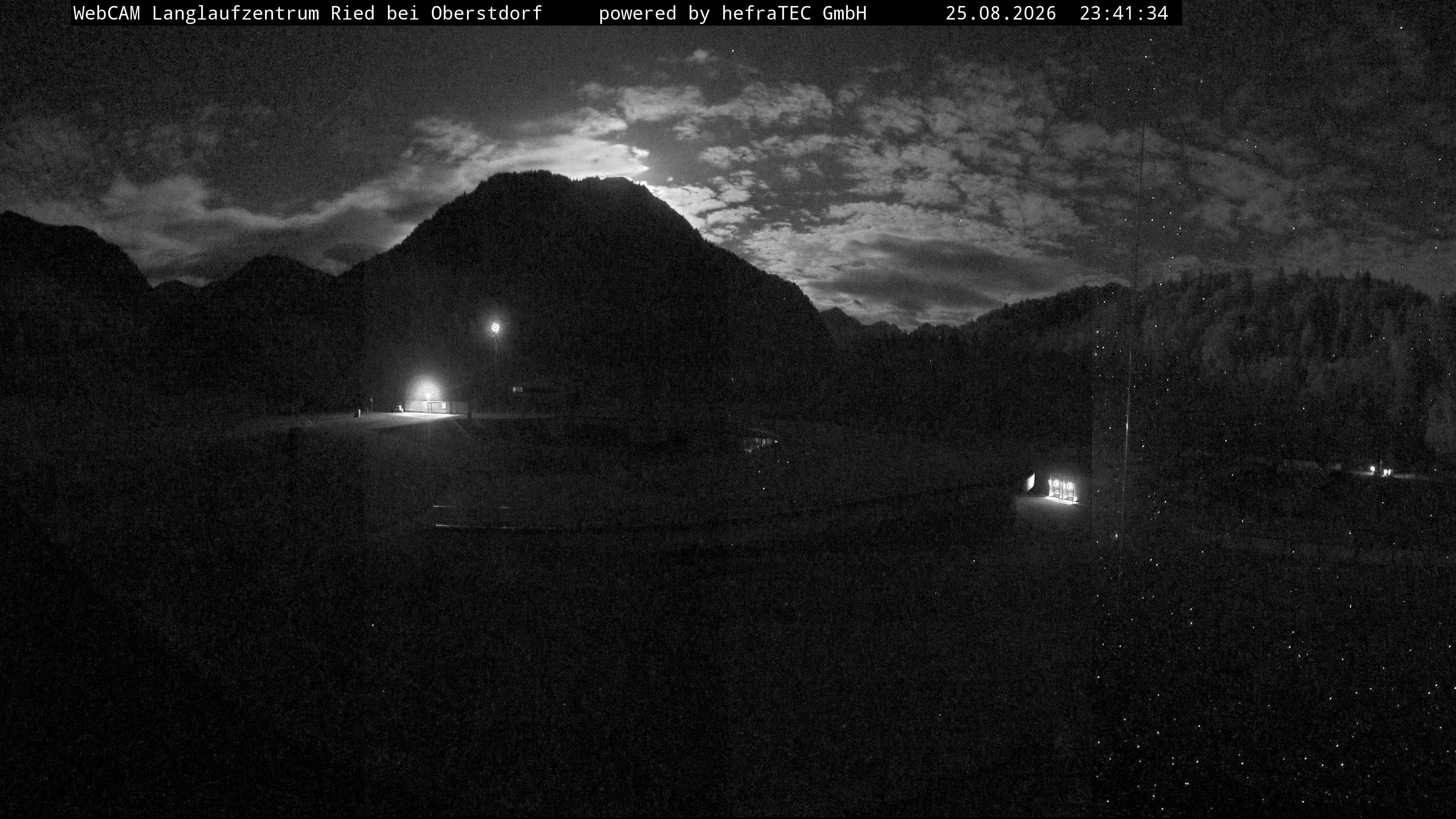 Archiv Foto Webcam Oberstdorf: Blick ins Langlaufstadion