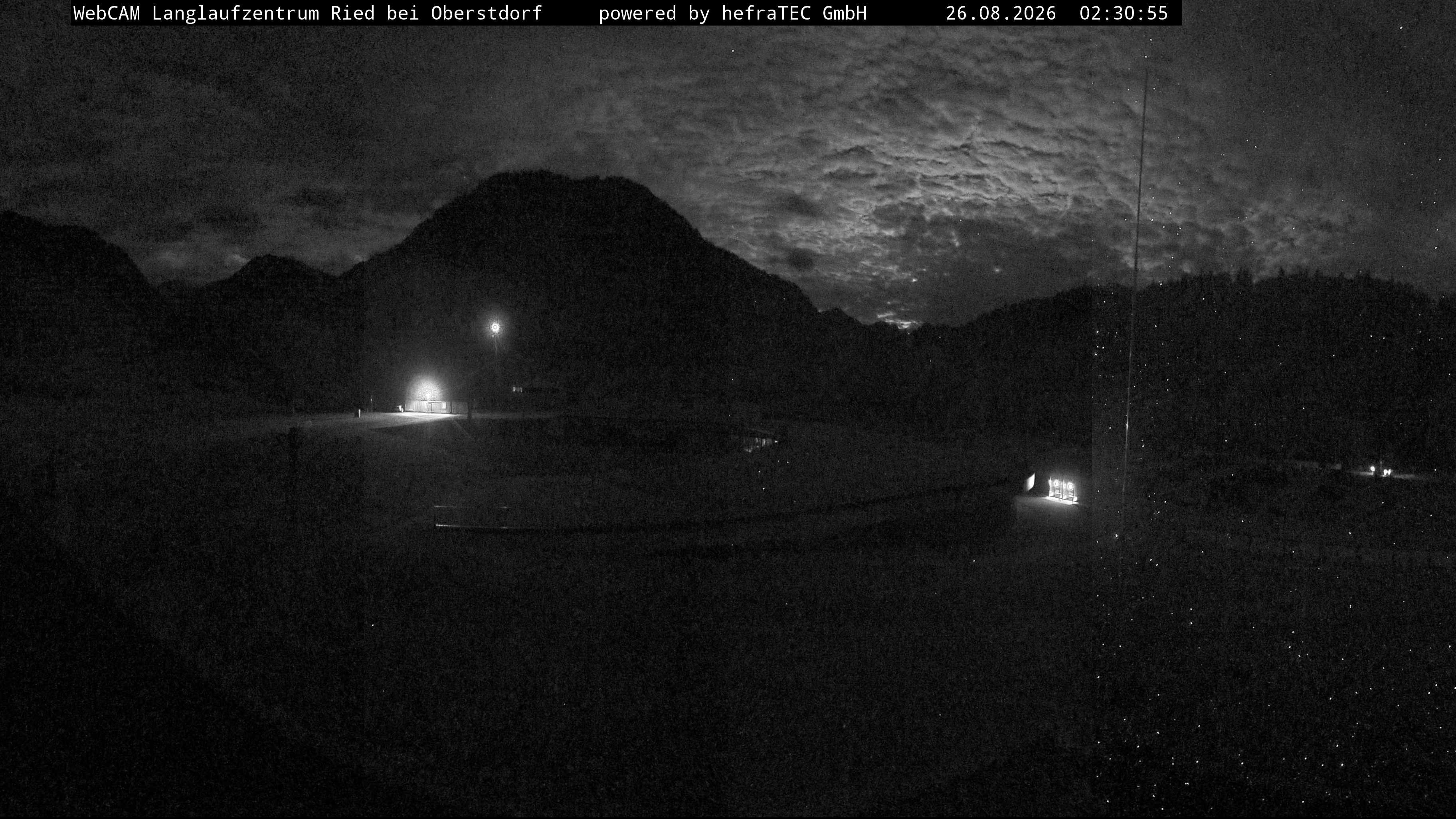 Archiv Foto Webcam Oberstdorf: Blick ins Langlaufstadion