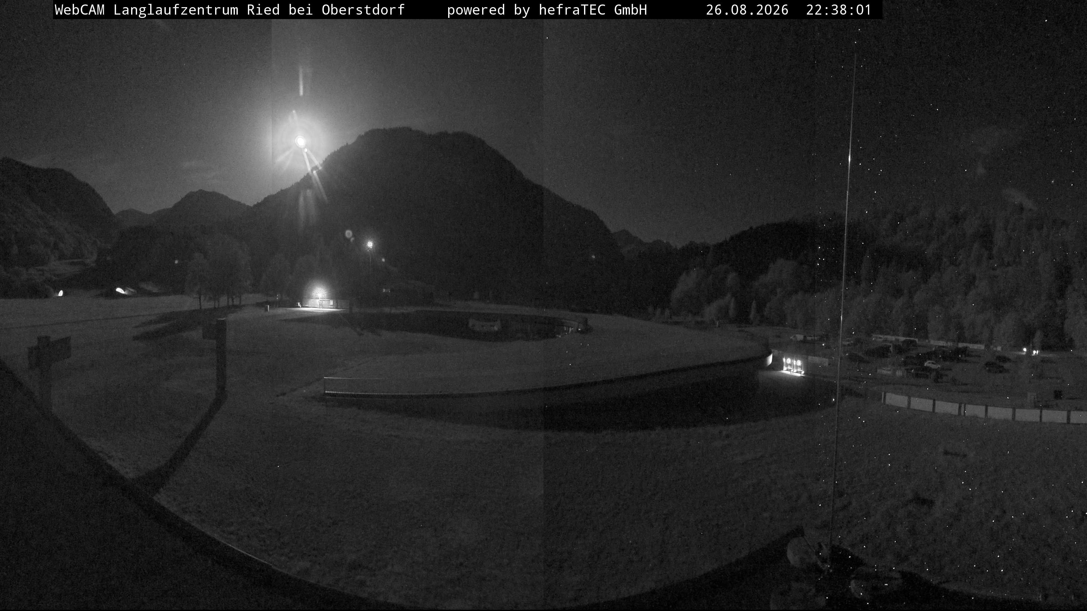 Archiv Foto Webcam Oberstdorf: Blick ins Langlaufstadion