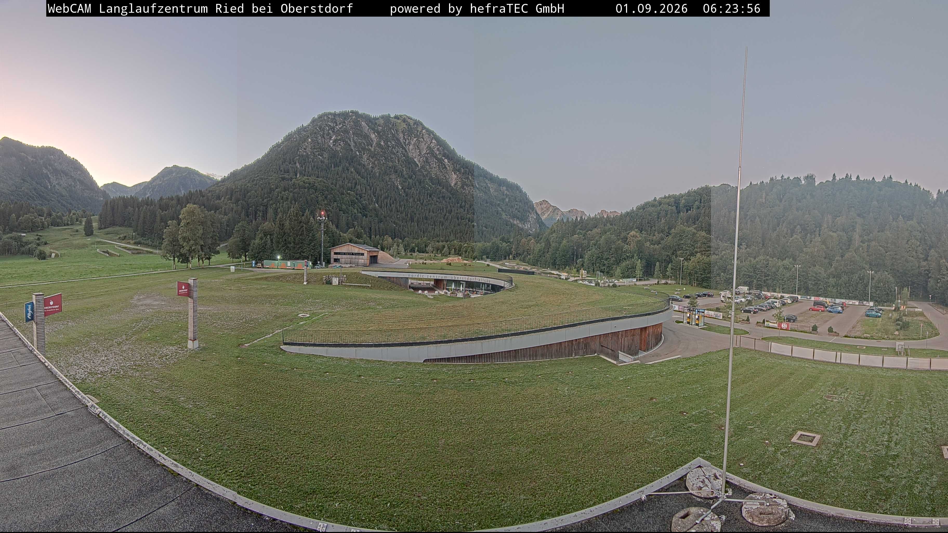 Archived image Webcam Cross Country Stadium, Oberstdorf