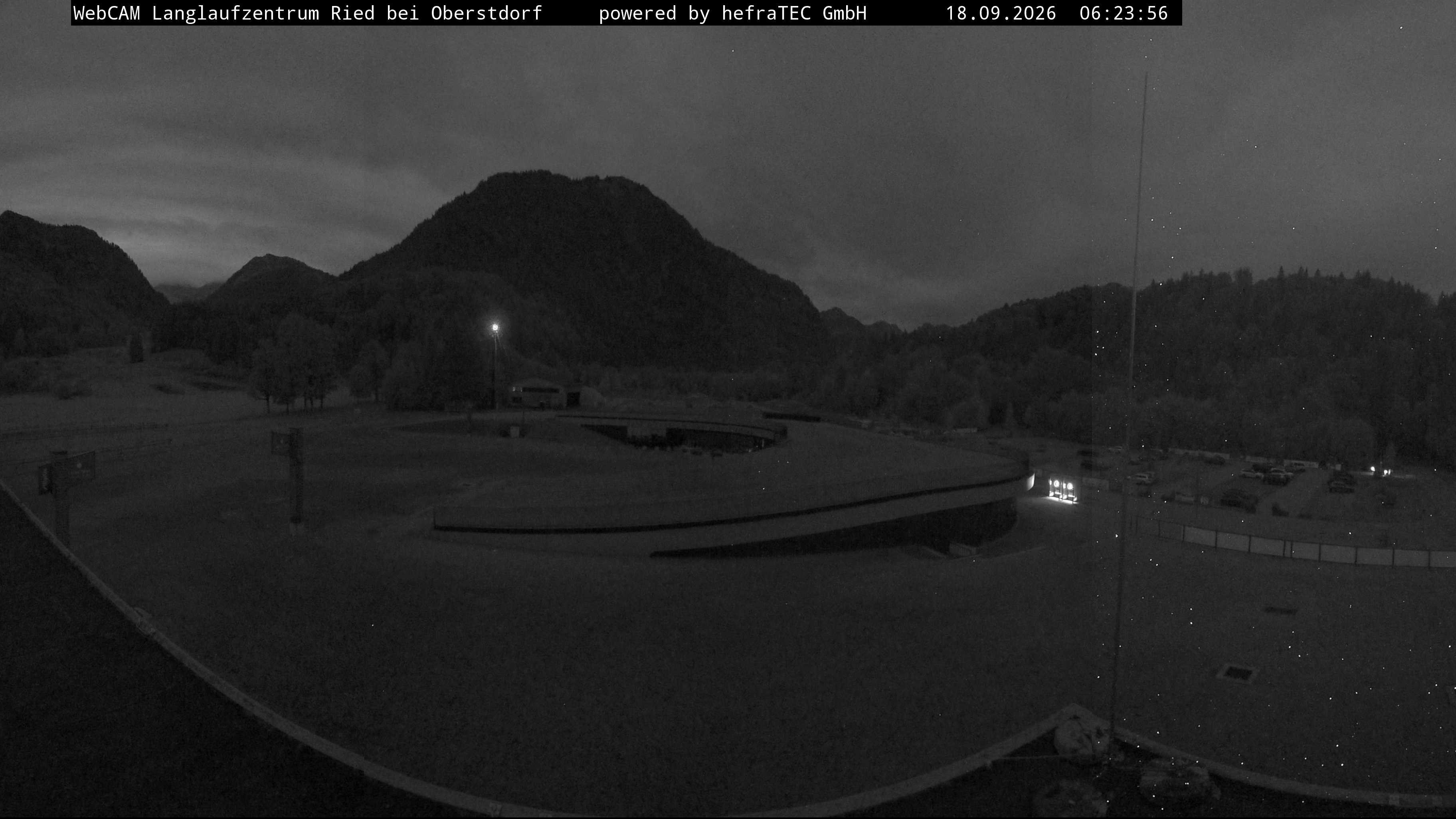 Archiv Foto Webcam Oberstdorf: Blick ins Langlaufstadion