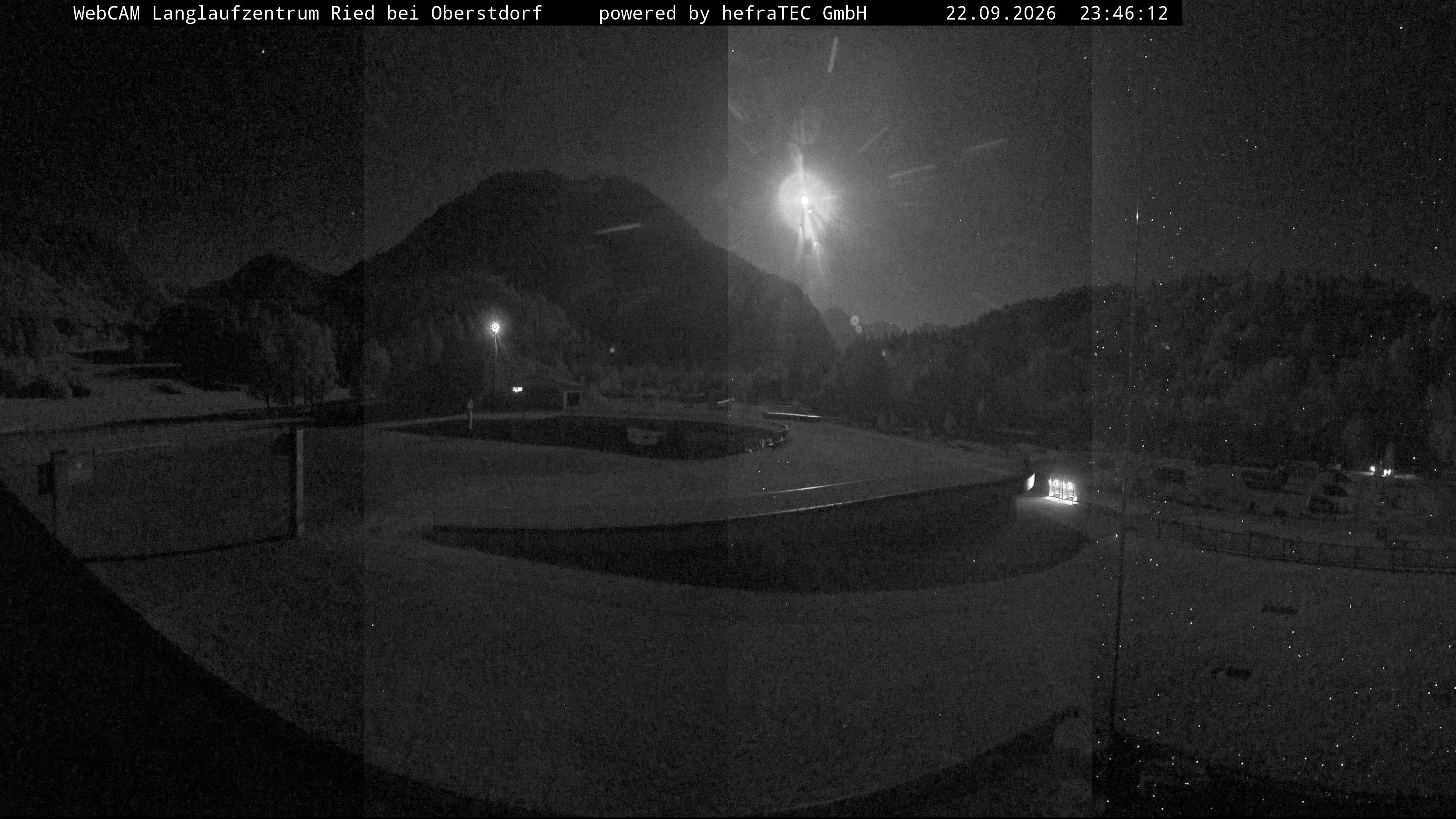Archiv Foto Webcam Oberstdorf: Blick ins Langlaufstadion