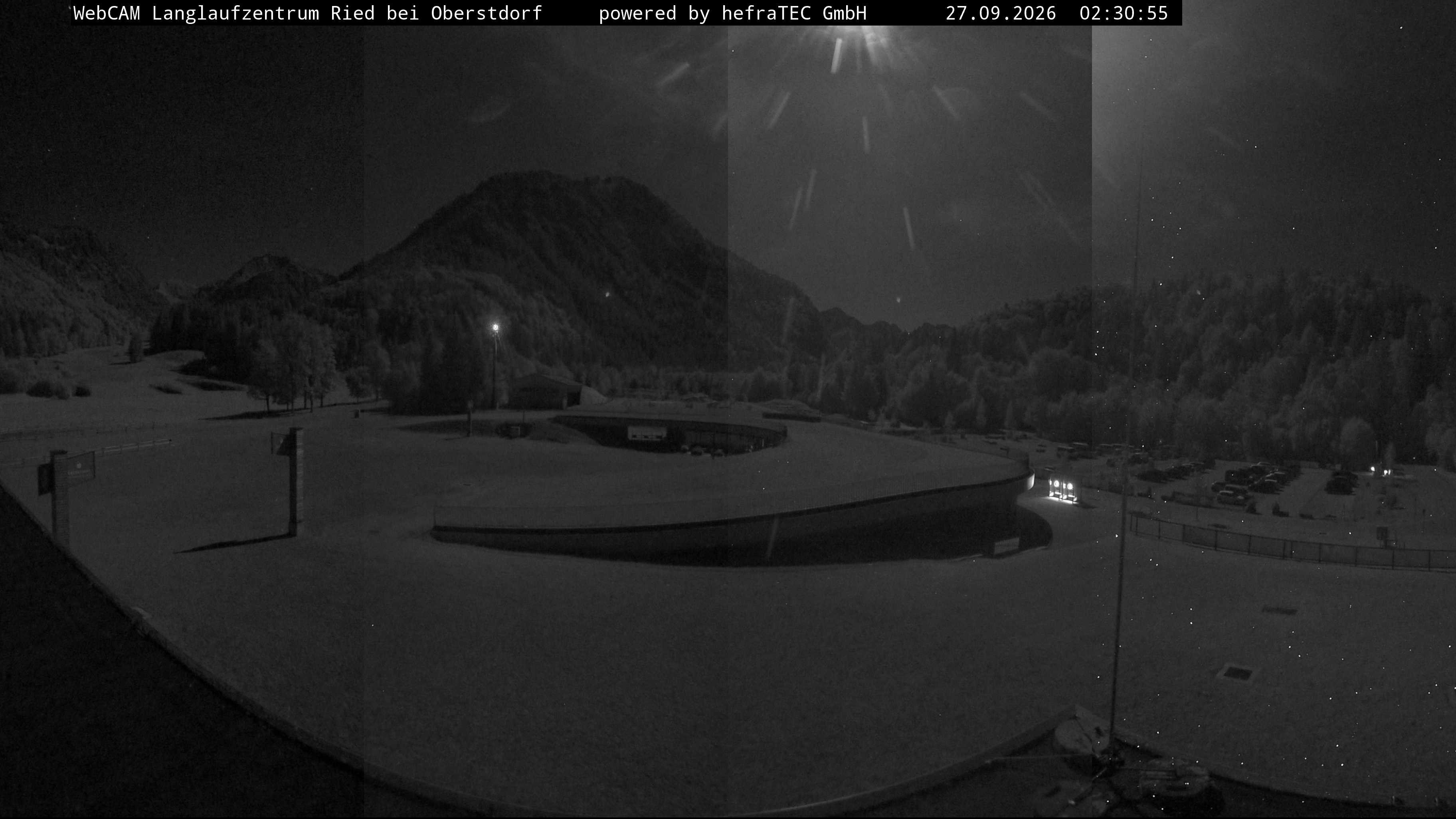 Archiv Foto Webcam Oberstdorf: Blick ins Langlaufstadion