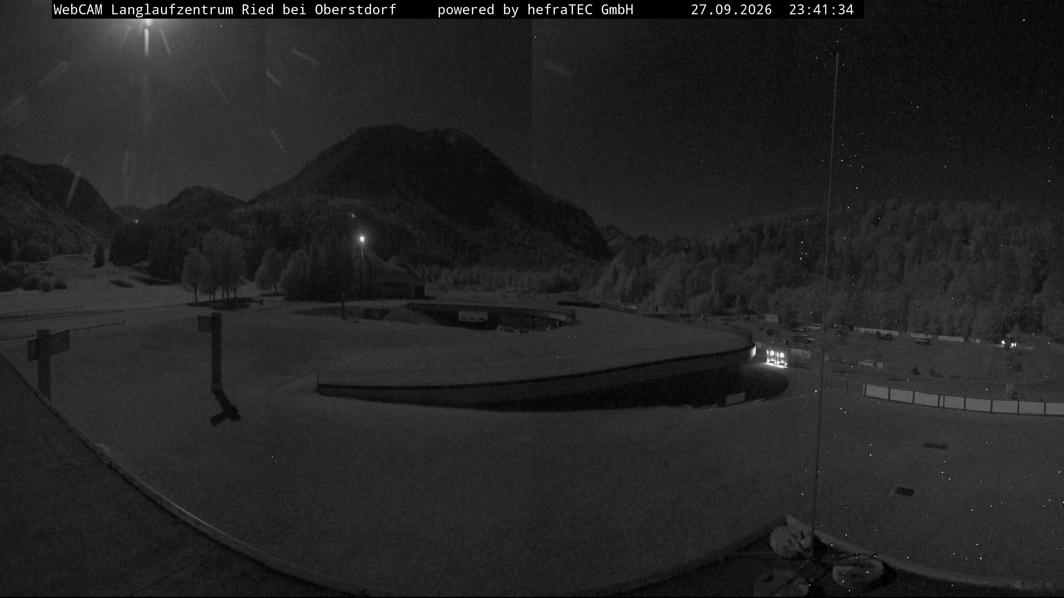 Archiv Foto Webcam Oberstdorf: Blick ins Langlaufstadion