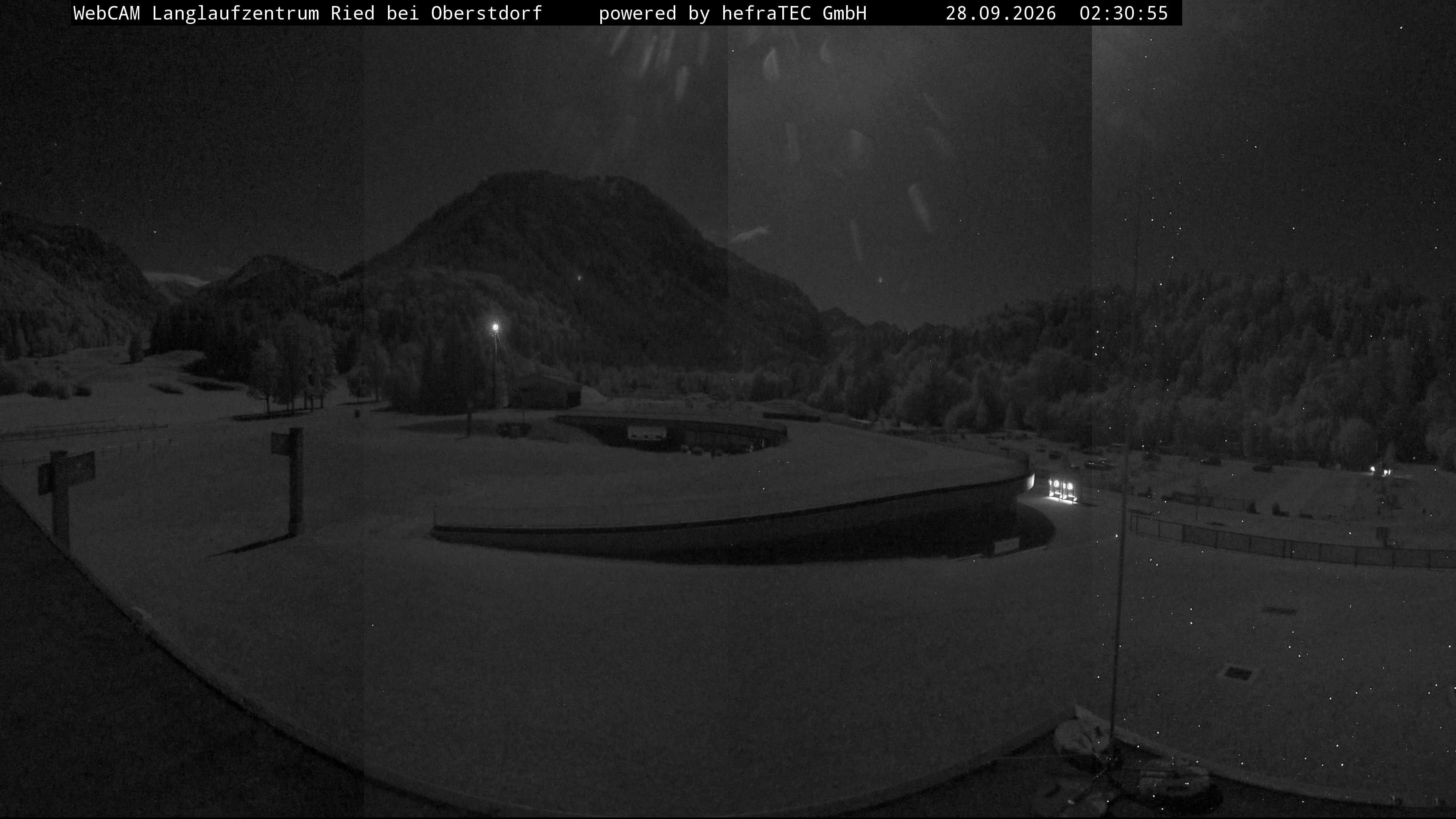 Archiv Foto Webcam Oberstdorf: Blick ins Langlaufstadion