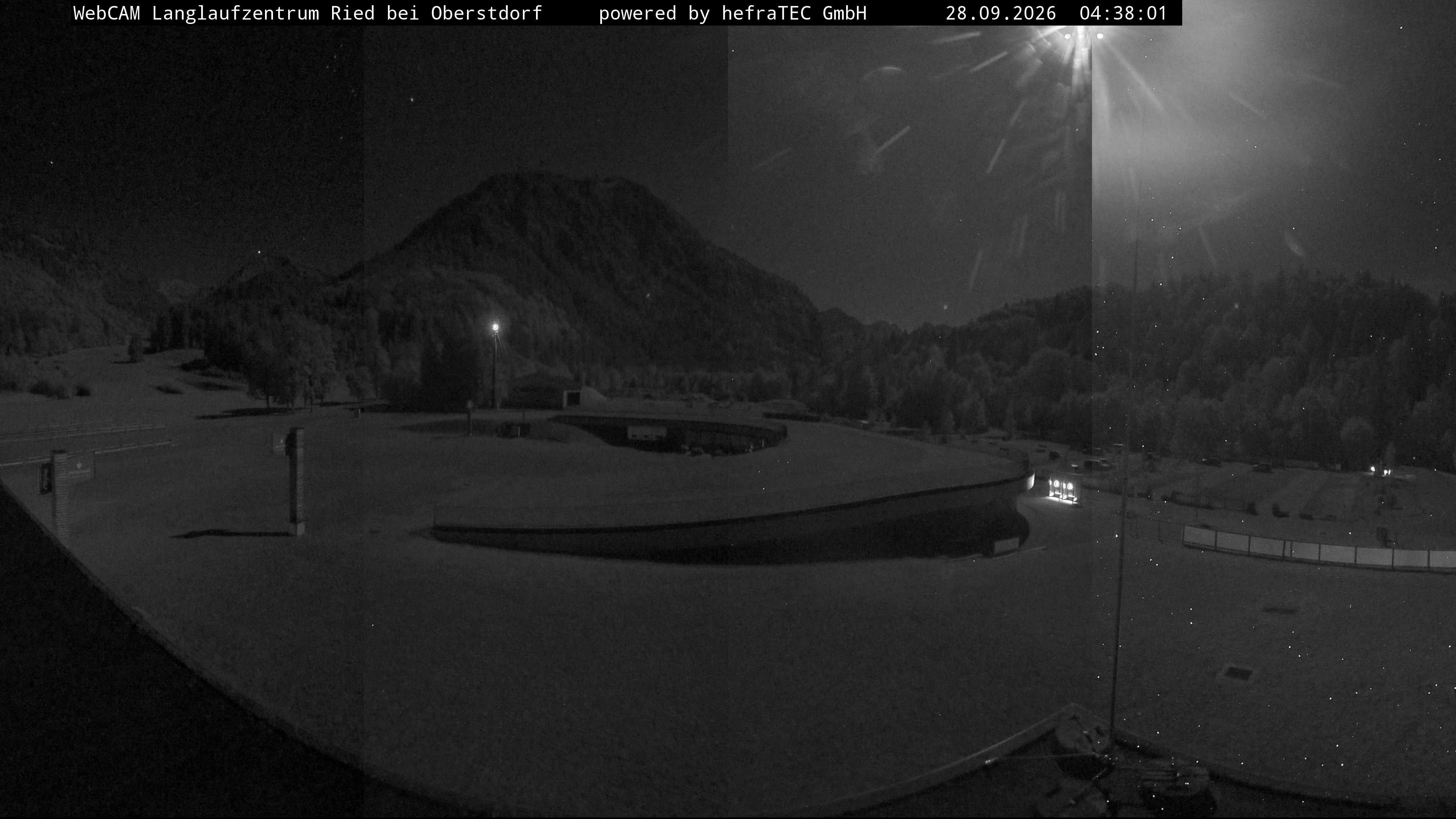 Archiv Foto Webcam Oberstdorf: Blick ins Langlaufstadion