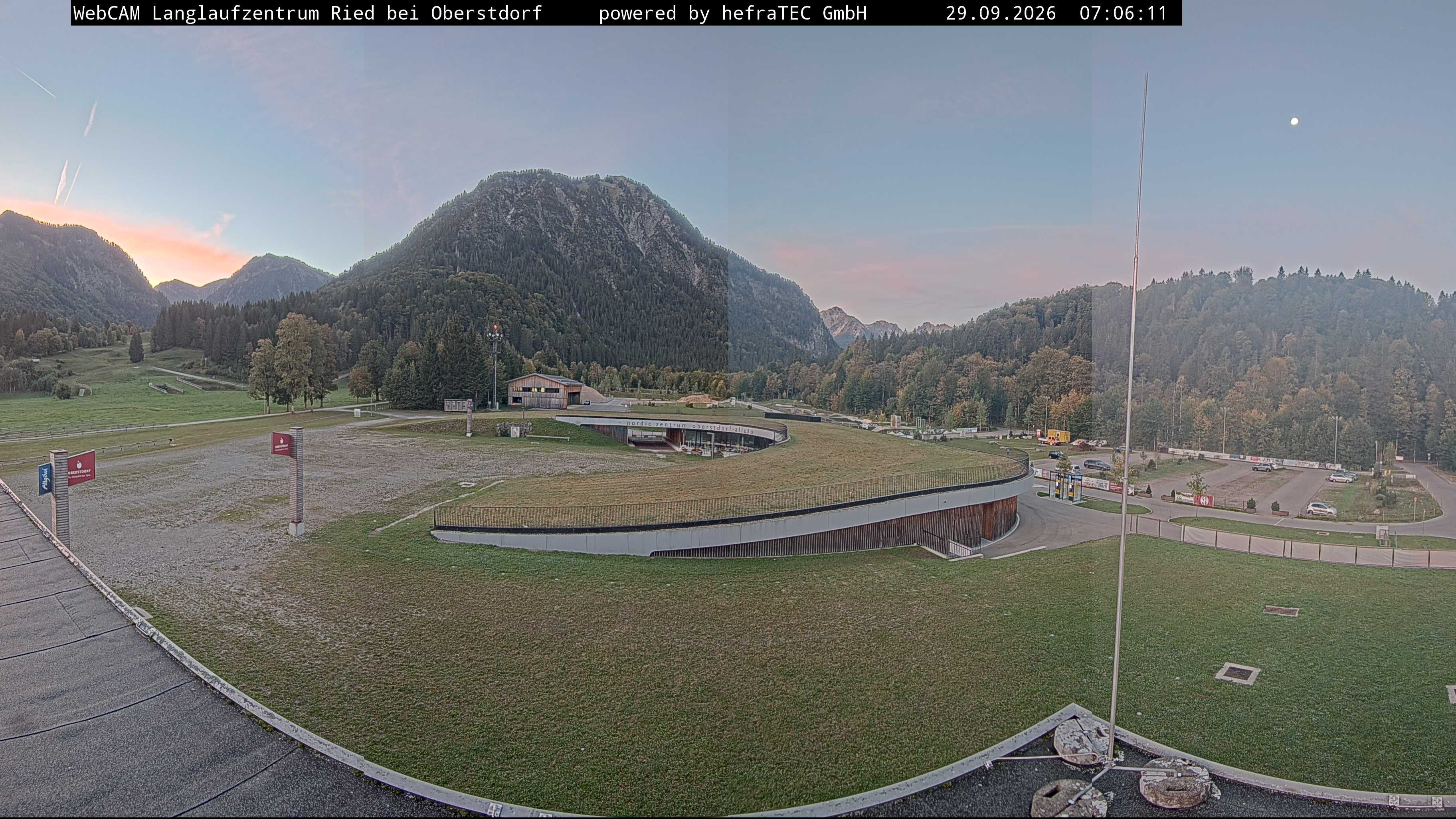 Archived image Webcam Cross Country Stadium, Oberstdorf