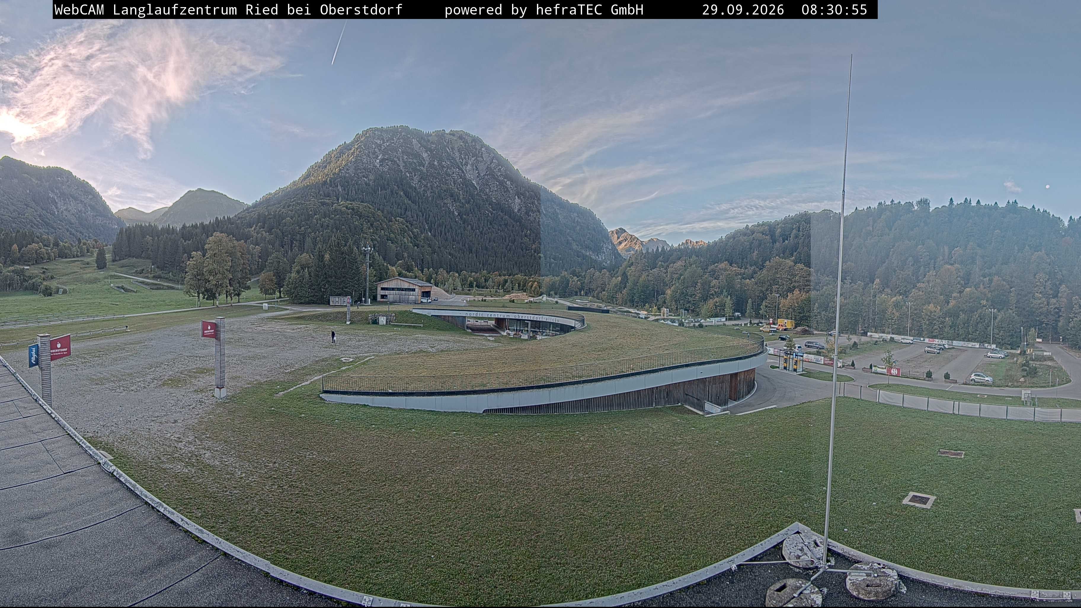Archived image Webcam Cross Country Stadium, Oberstdorf