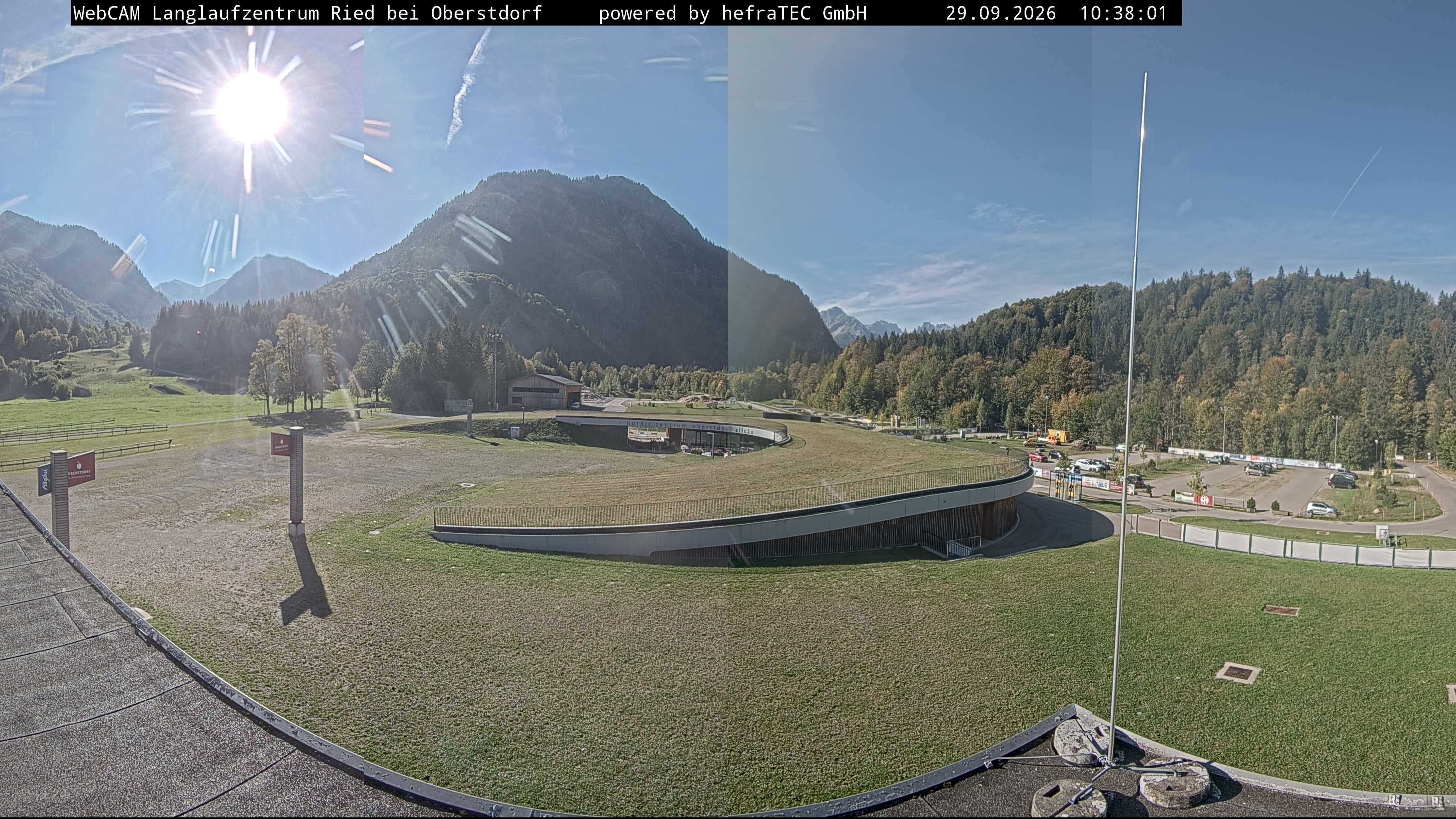 Archived image Webcam Cross Country Stadium, Oberstdorf