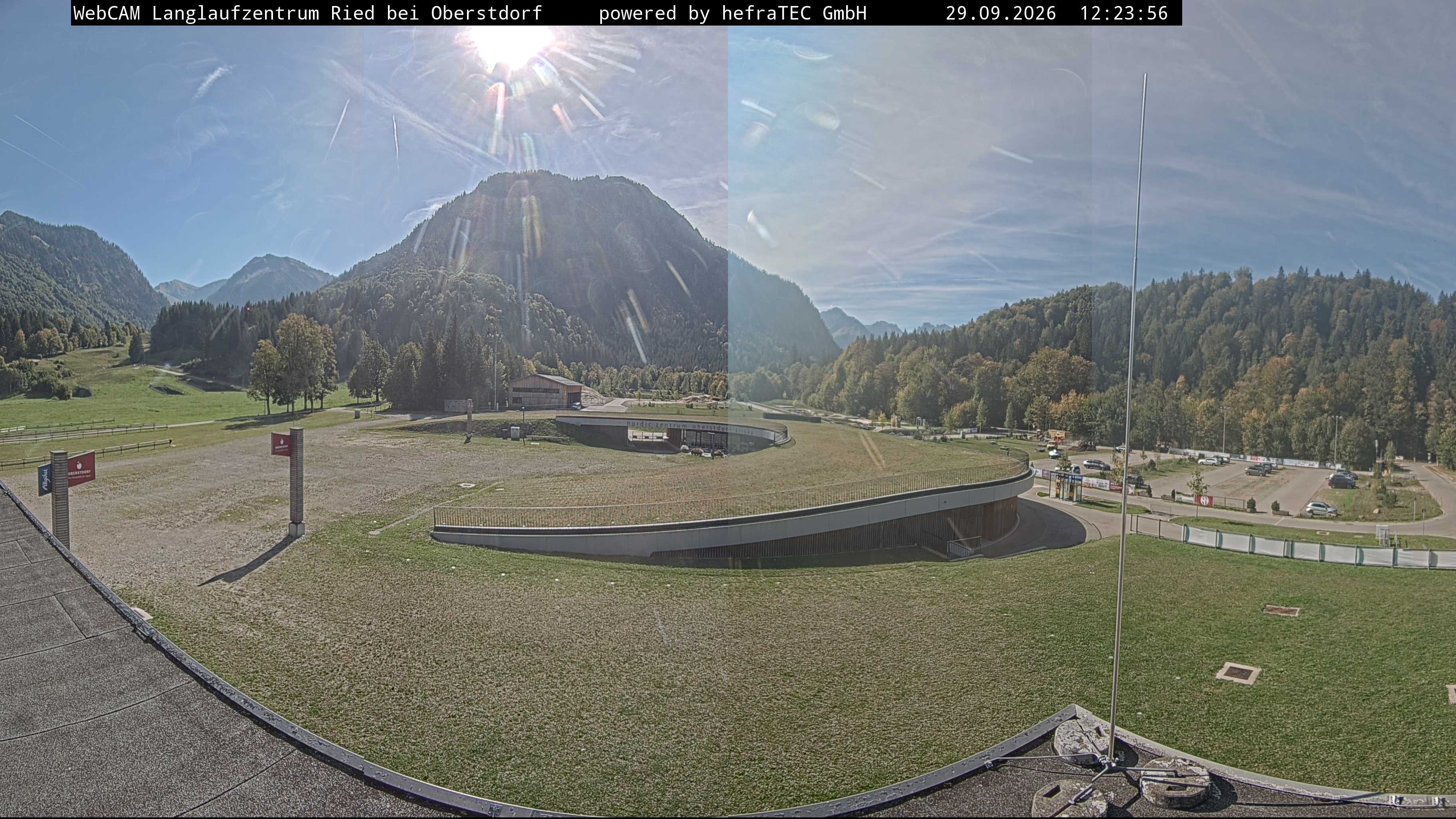 Archived image Webcam Cross Country Stadium, Oberstdorf