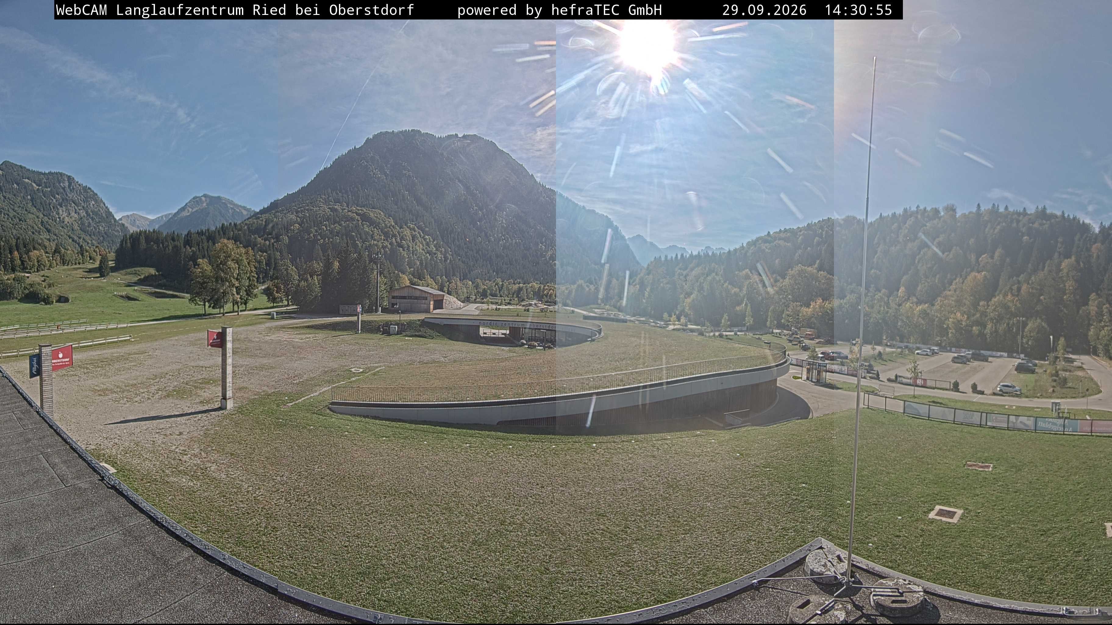Archived image Webcam Cross Country Stadium, Oberstdorf