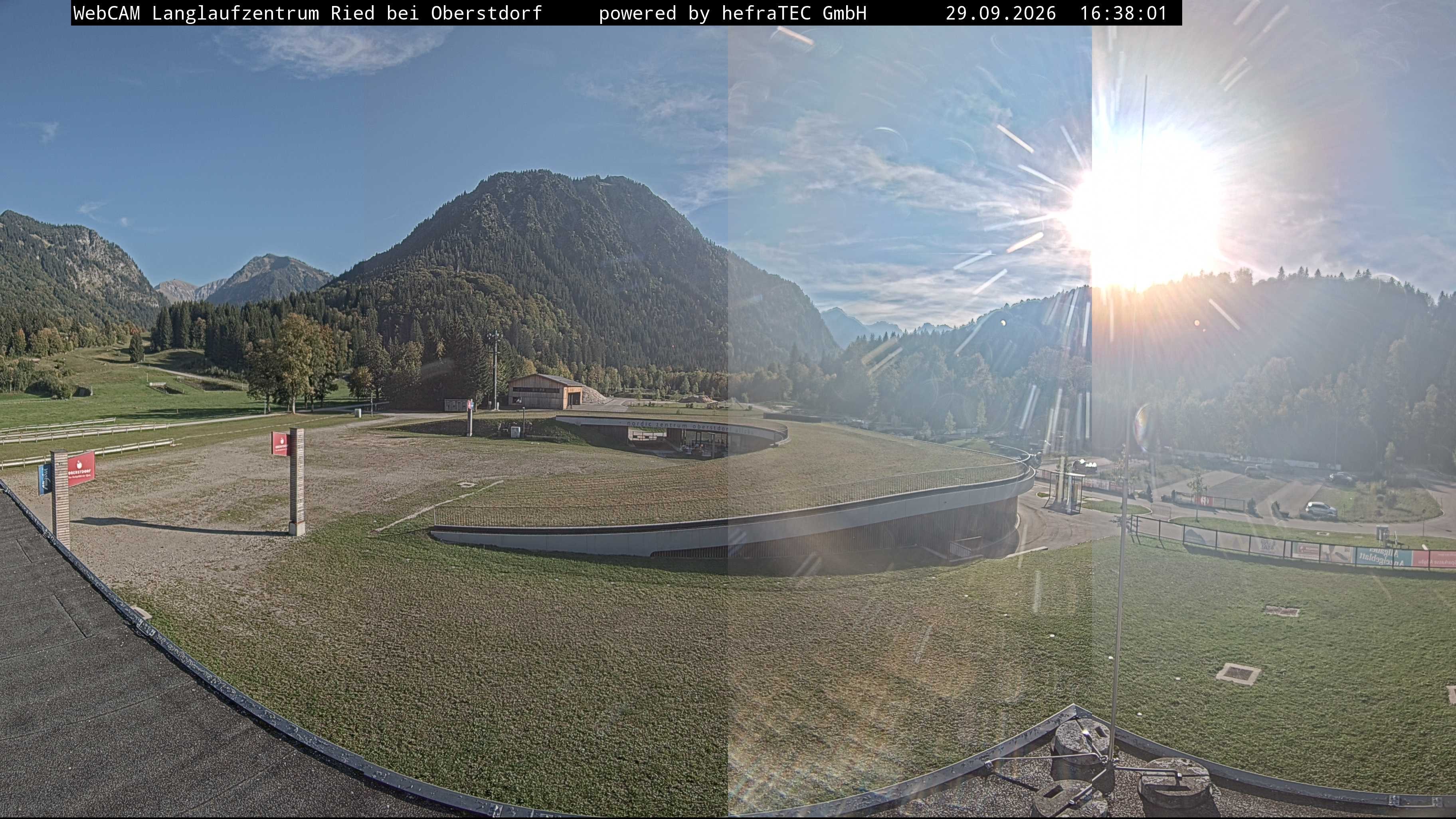 Archived image Webcam Cross Country Stadium, Oberstdorf