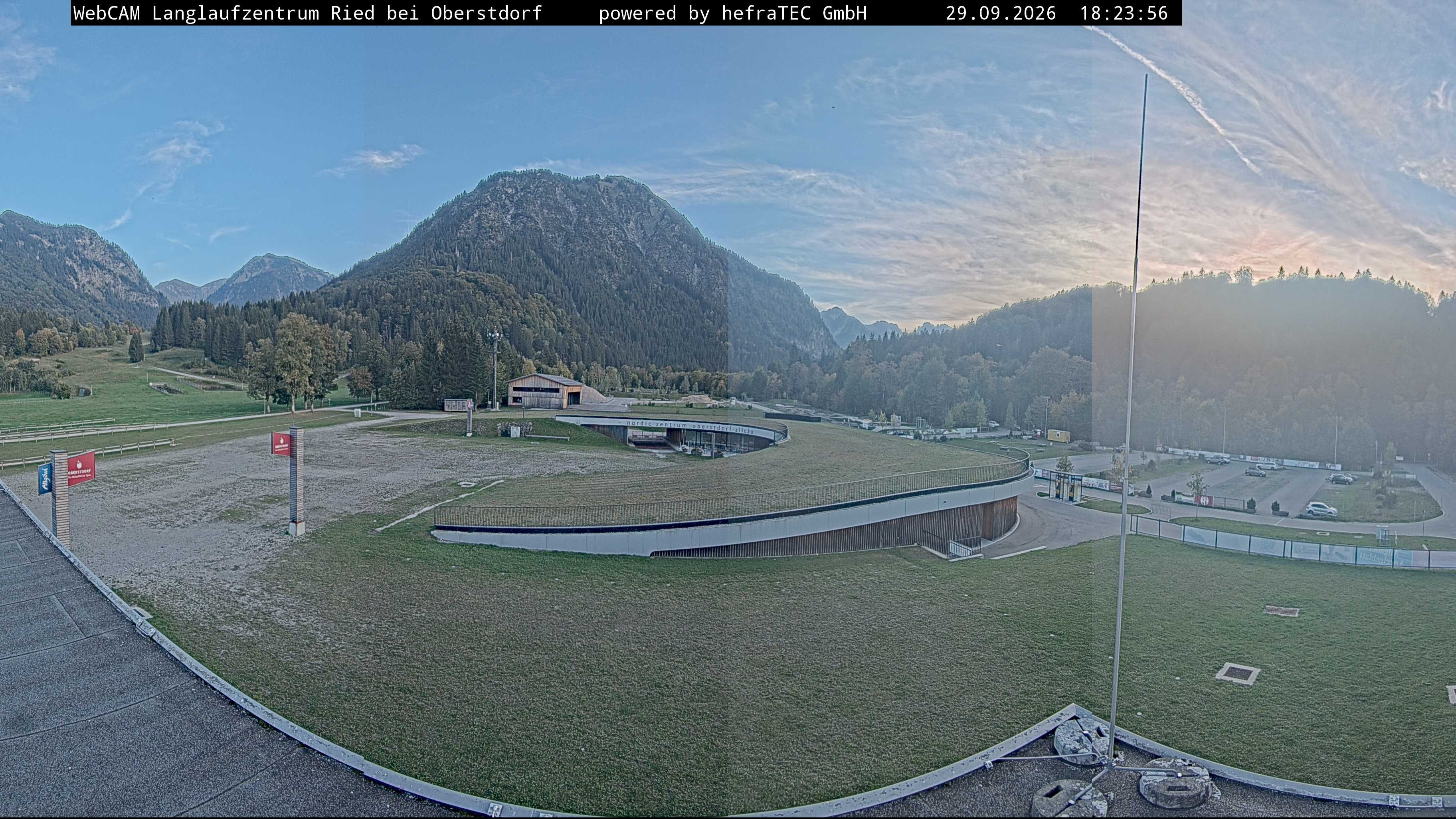 Archived image Webcam Cross Country Stadium, Oberstdorf