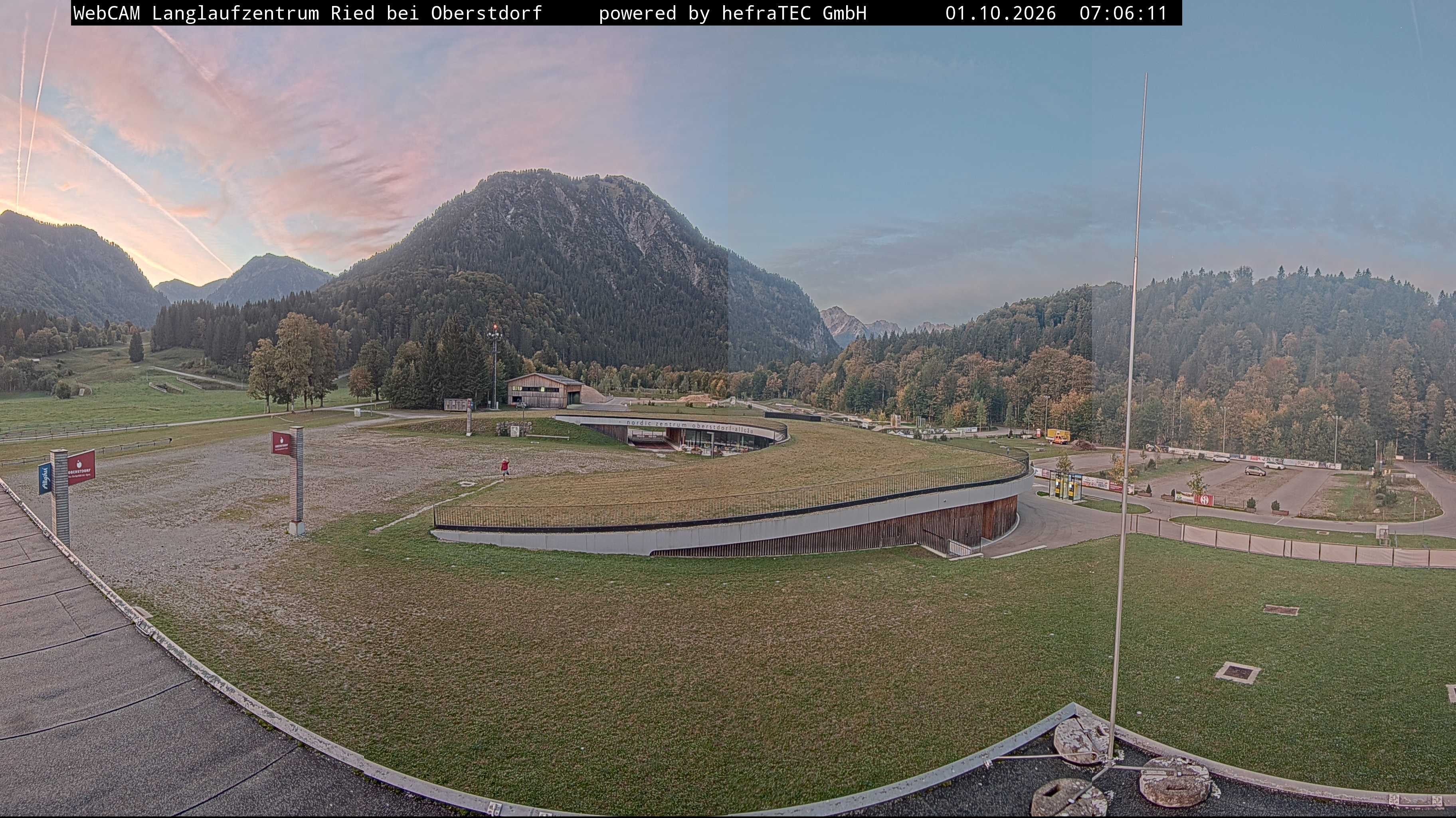 Archived image Webcam Cross Country Stadium, Oberstdorf