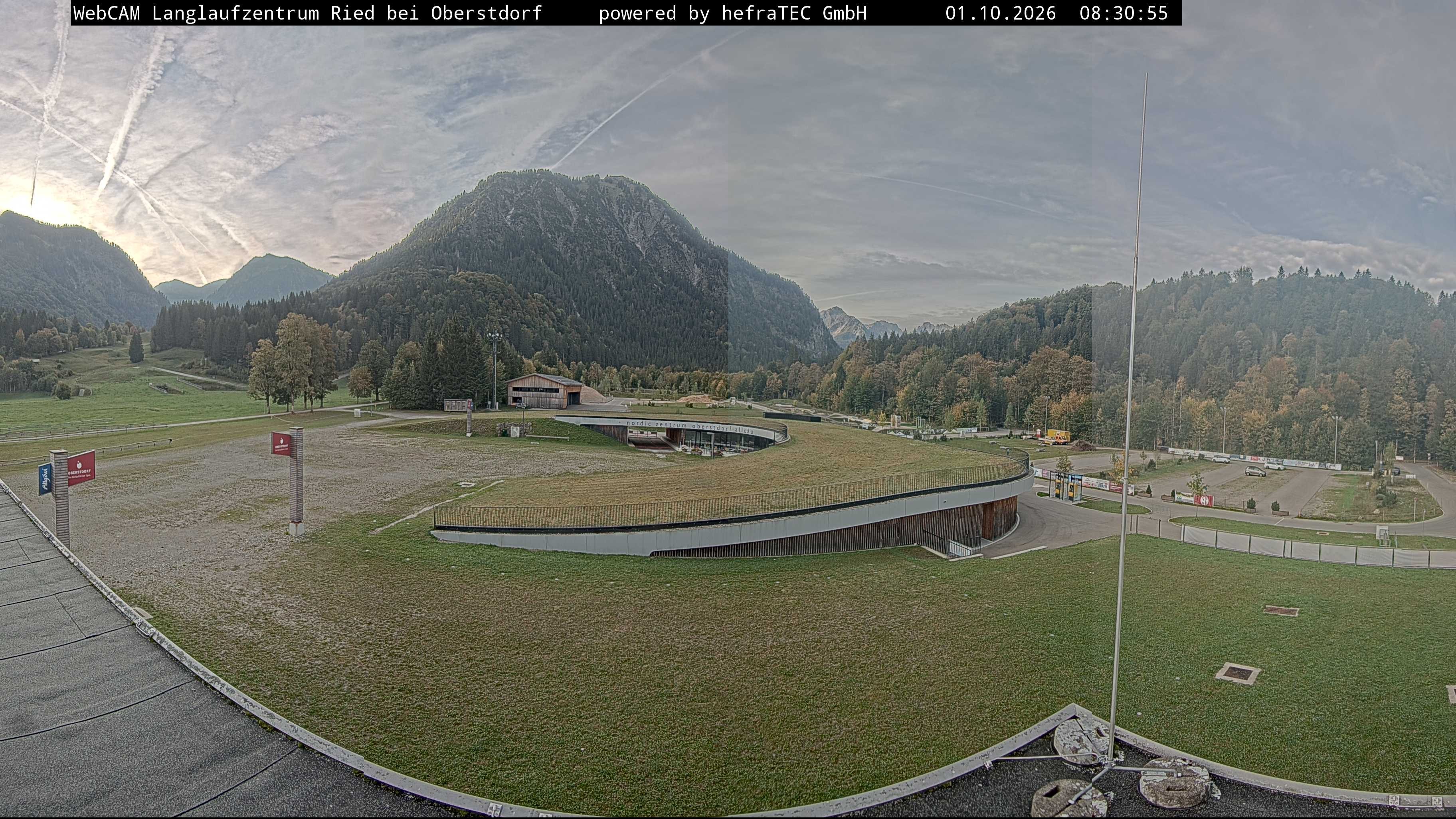 Archived image Webcam Cross Country Stadium, Oberstdorf