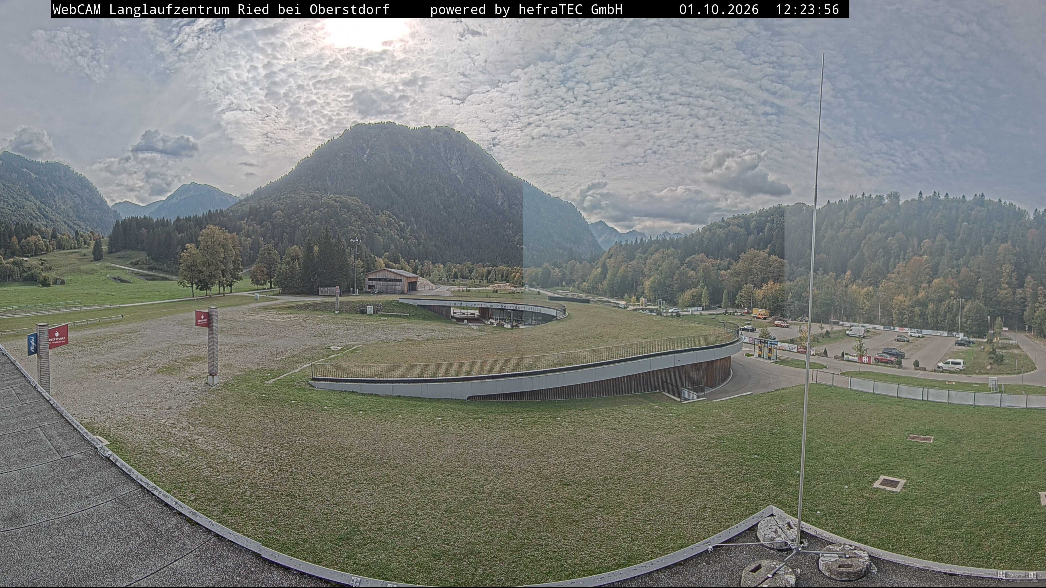Archived image Webcam Cross Country Stadium, Oberstdorf