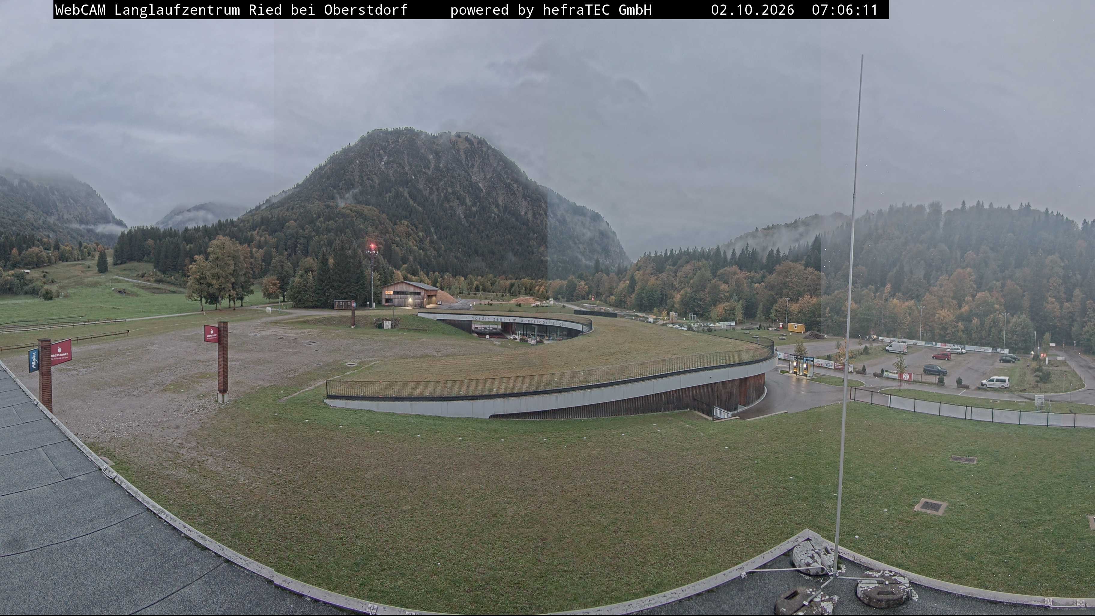 Archived image Webcam Cross Country Stadium, Oberstdorf