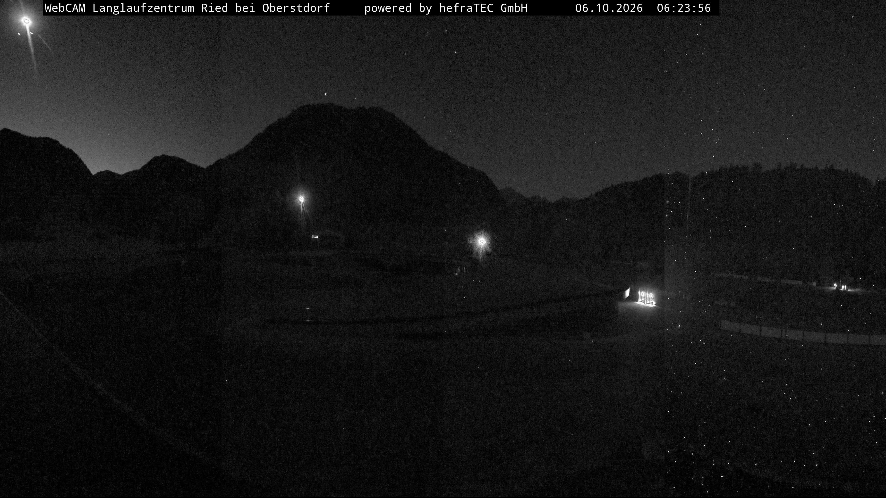 Archiv Foto Webcam Oberstdorf: Blick ins Langlaufstadion