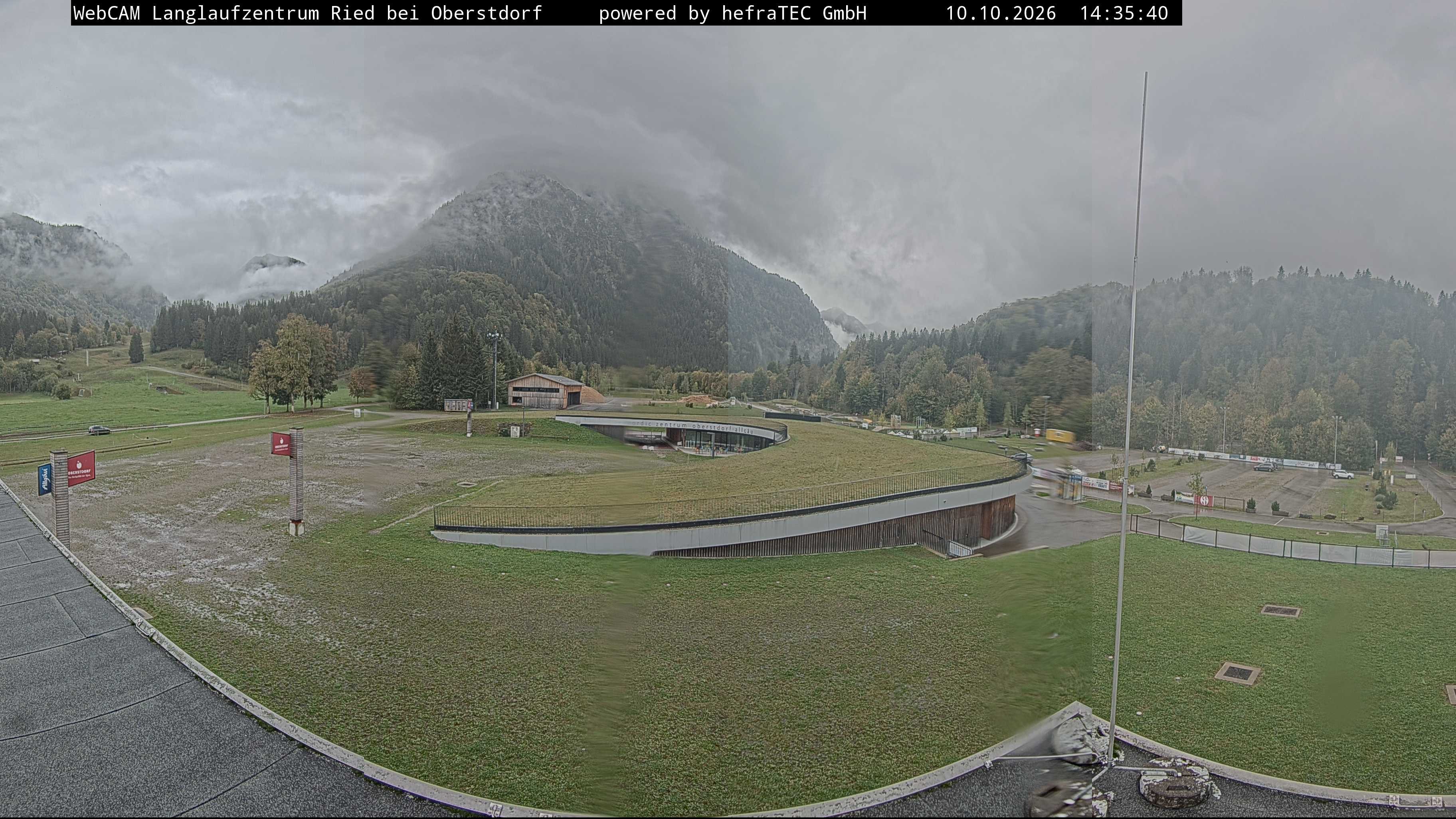 Archived image Webcam Cross Country Stadium, Oberstdorf