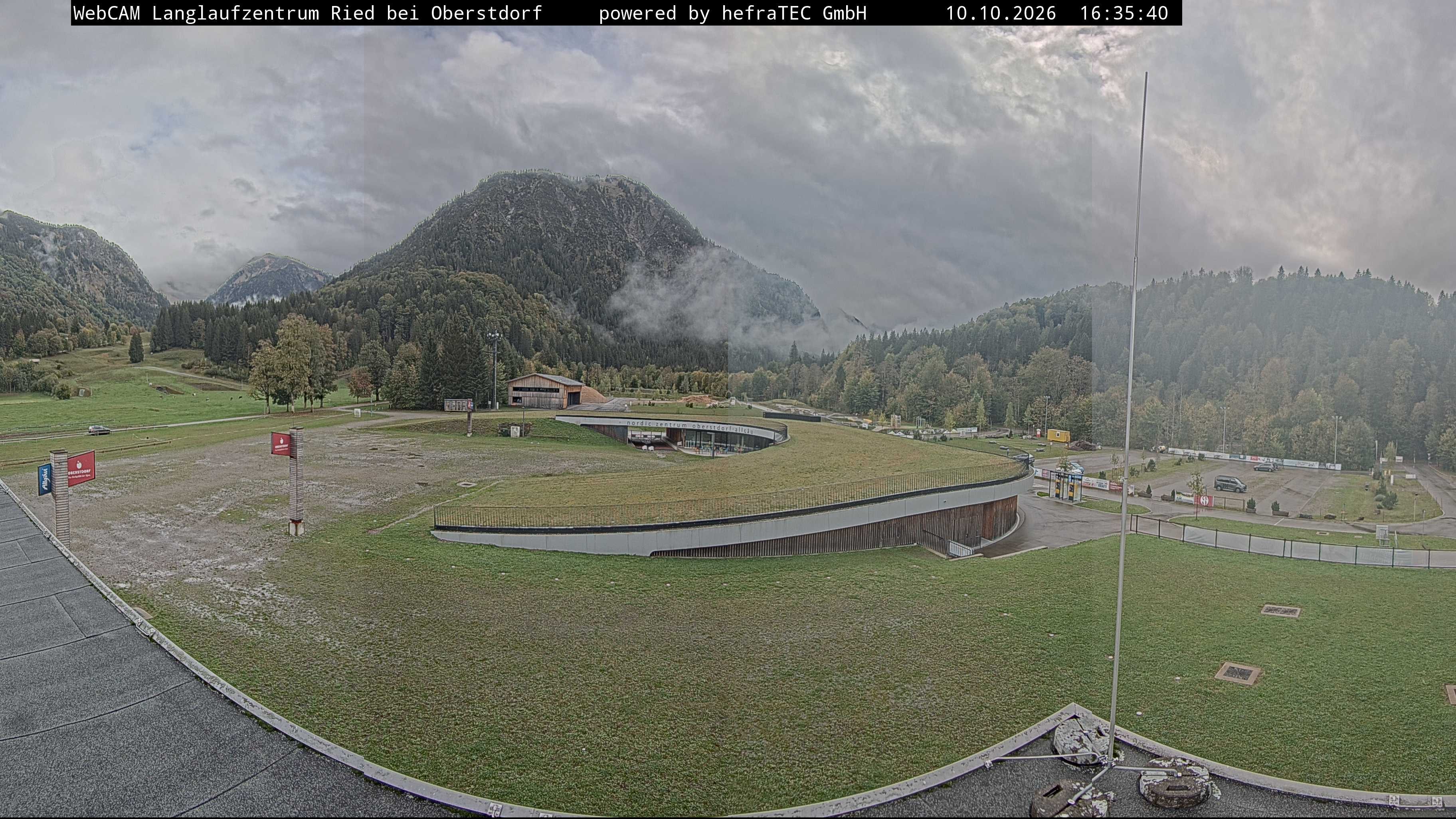 Archived image Webcam Cross Country Stadium, Oberstdorf
