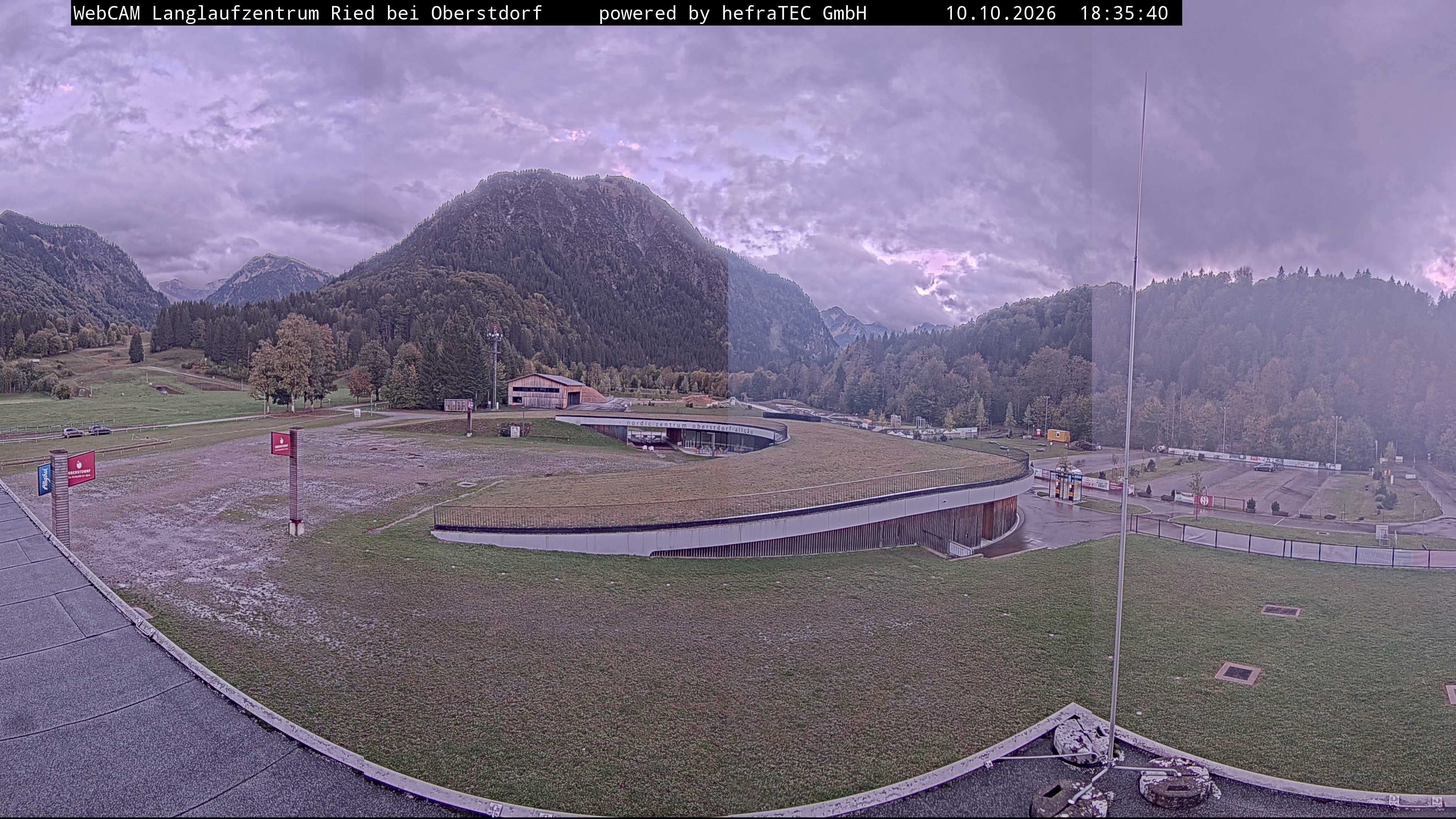 Archived image Webcam Cross Country Stadium, Oberstdorf