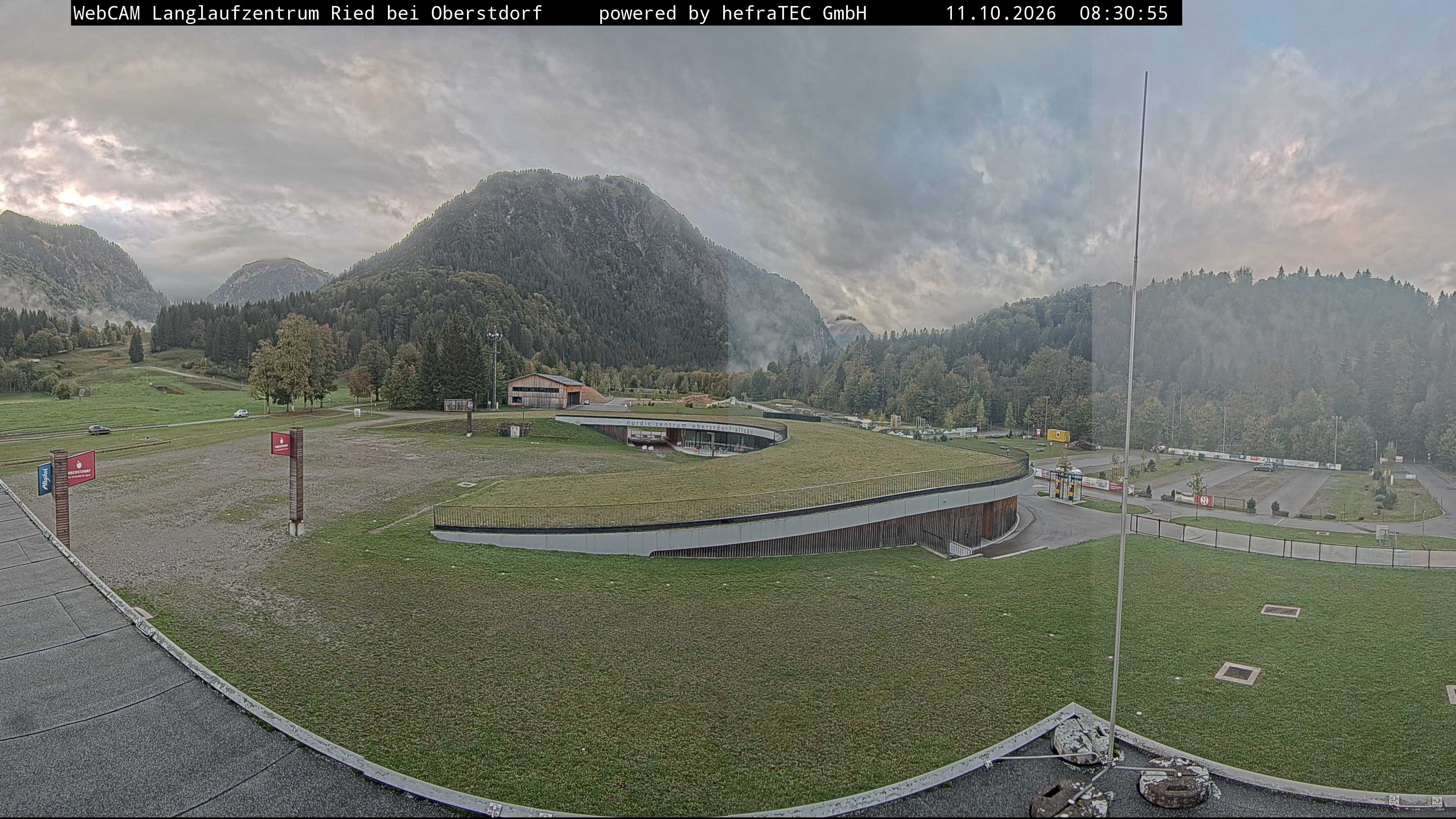 Archived image Webcam Cross Country Stadium, Oberstdorf