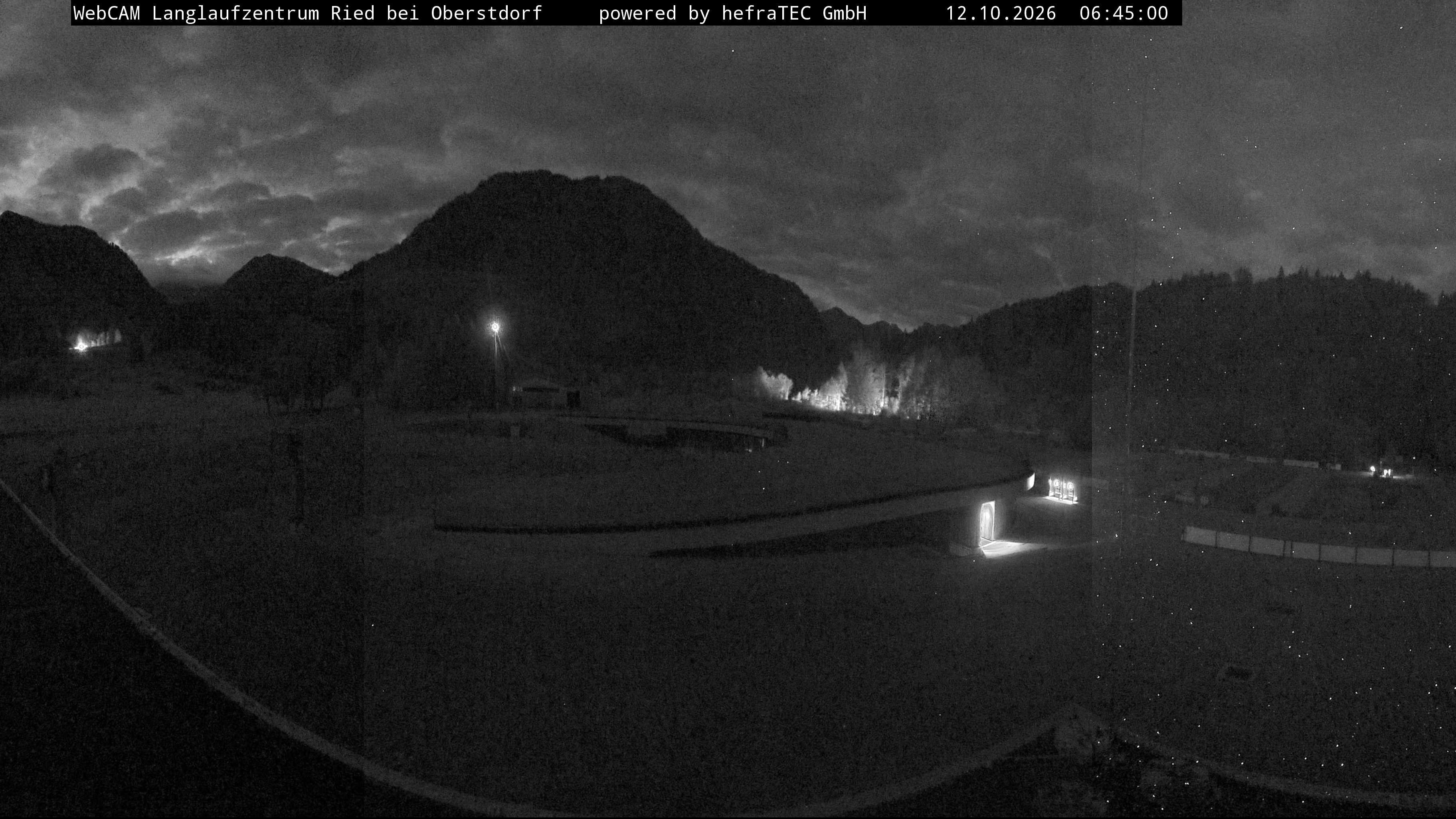 Archiv Foto Webcam Oberstdorf: Blick ins Langlaufstadion