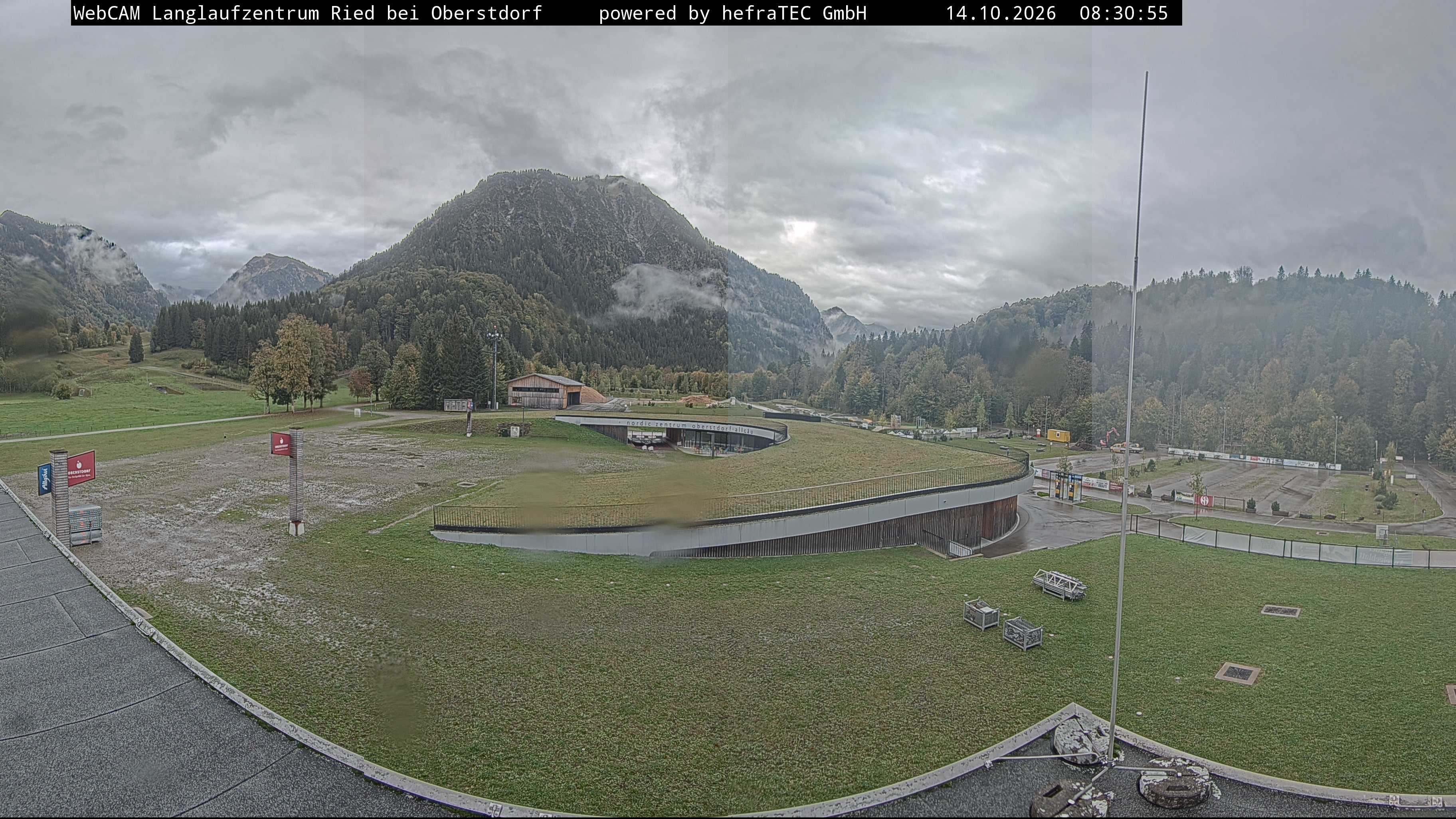 Archived image Webcam Cross Country Stadium, Oberstdorf