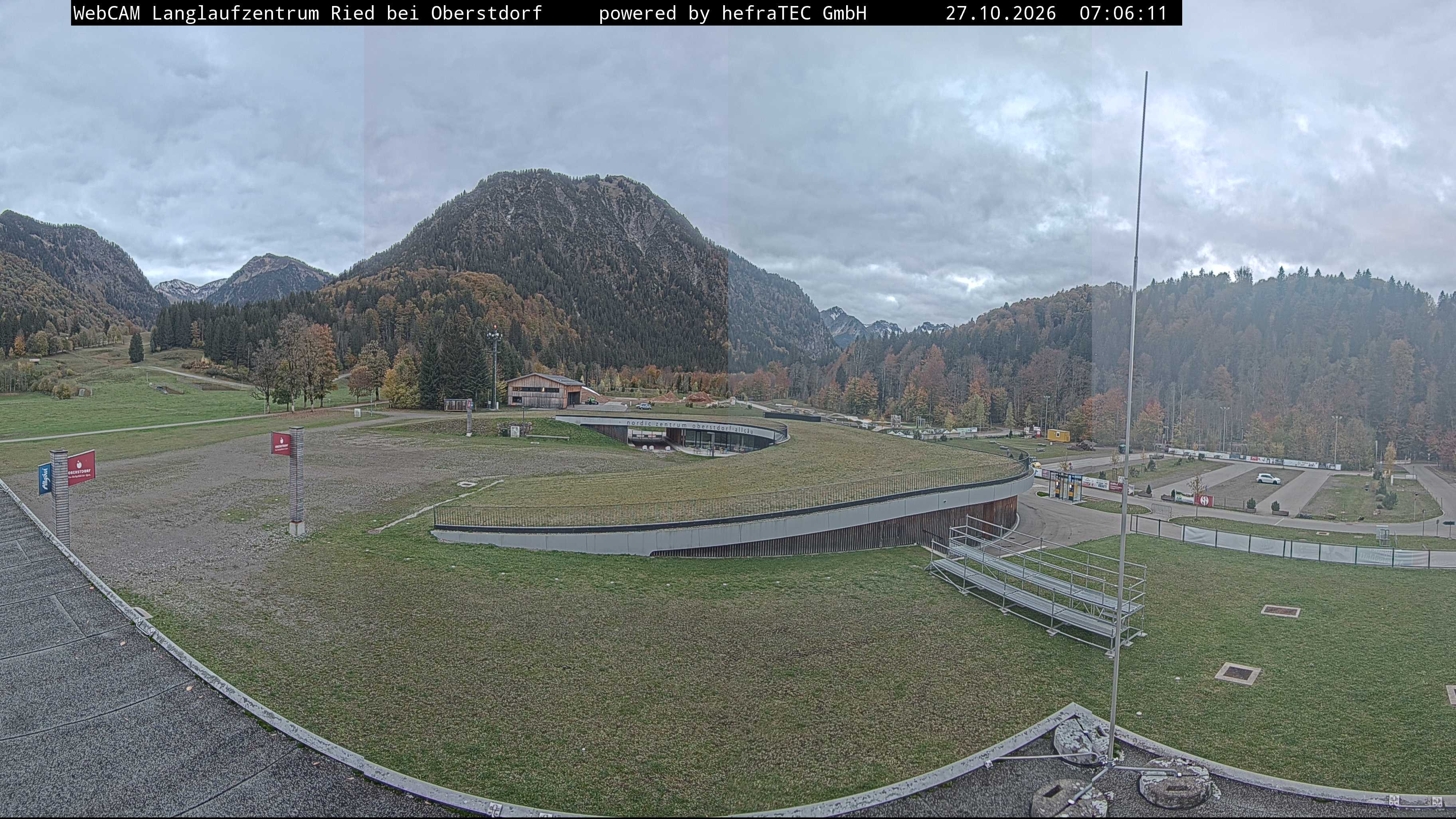 Archived image Webcam Cross Country Stadium, Oberstdorf