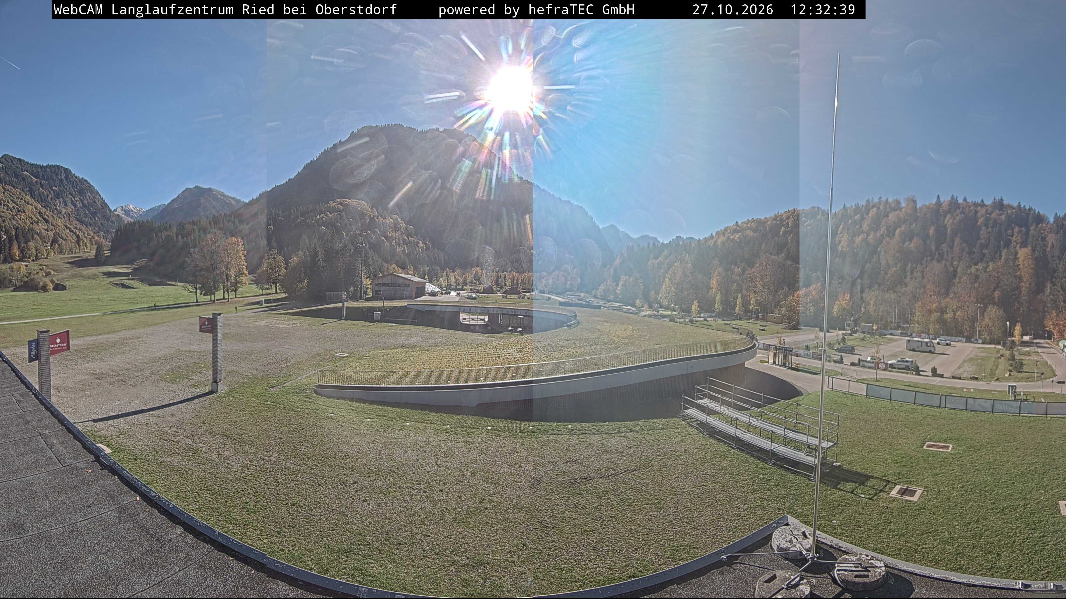 Archived image Webcam Cross Country Stadium, Oberstdorf