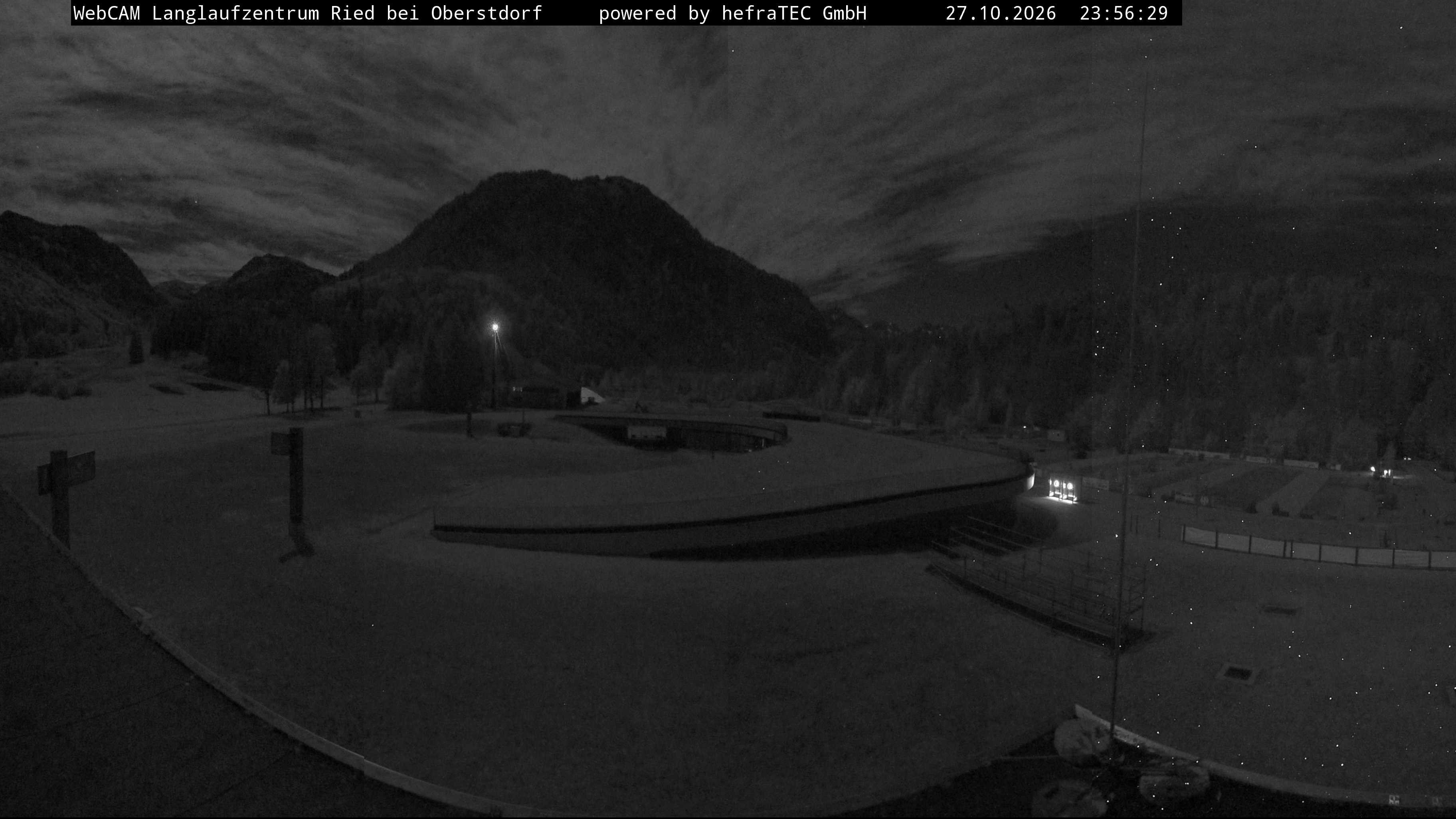 Archiv Foto Webcam Oberstdorf: Blick ins Langlaufstadion