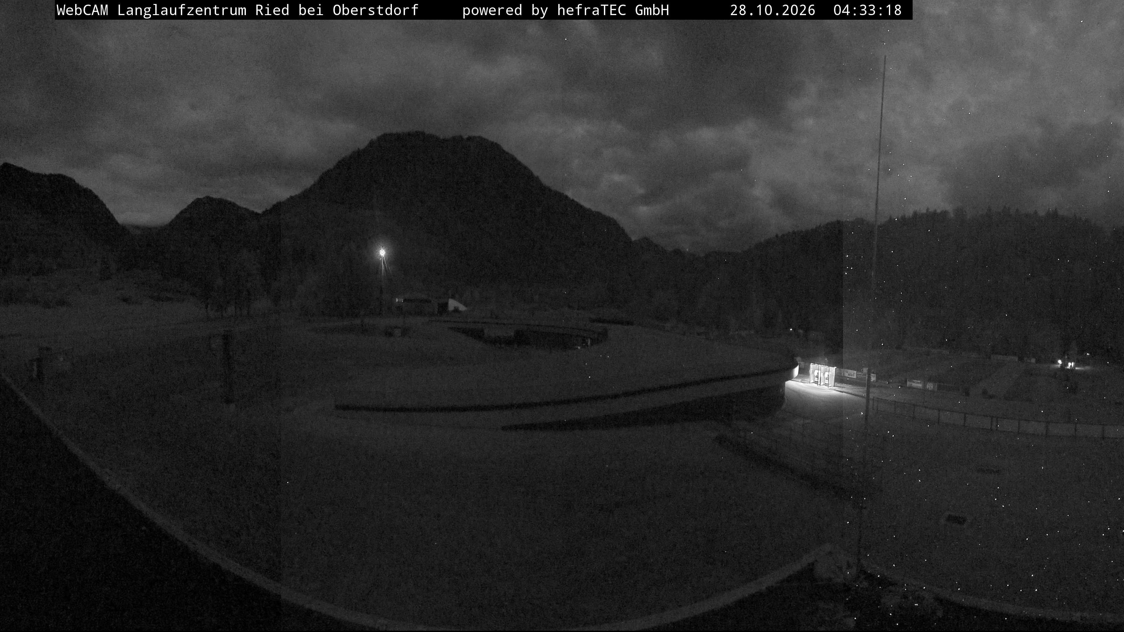 Archiv Foto Webcam Oberstdorf: Blick ins Langlaufstadion