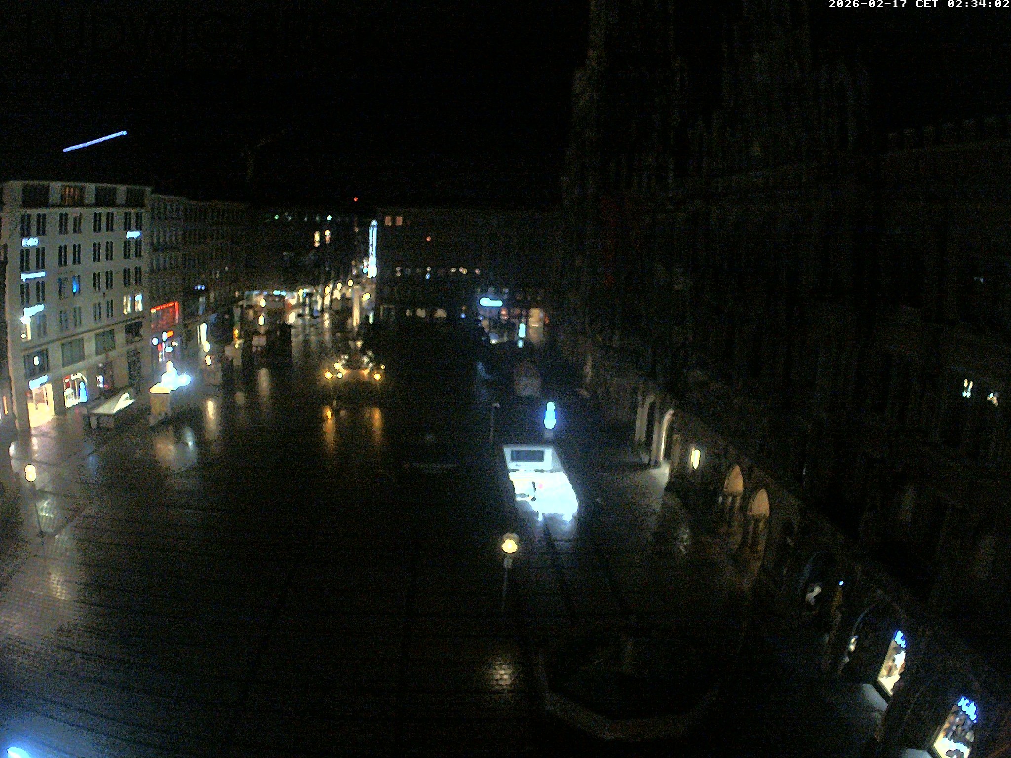 Archiv Foto Webcam am Marienplatz München