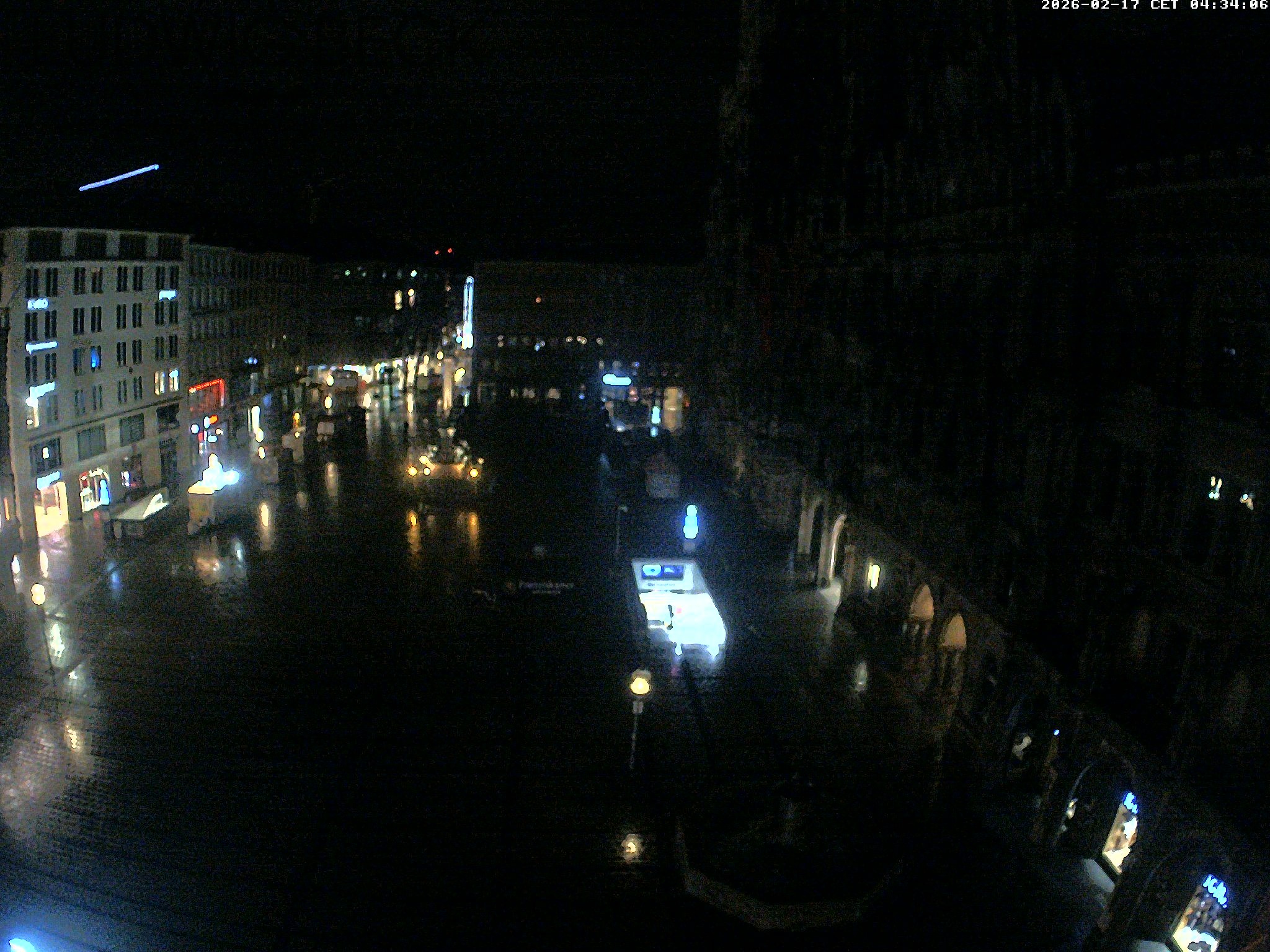 Archiv Foto Webcam am Marienplatz München
