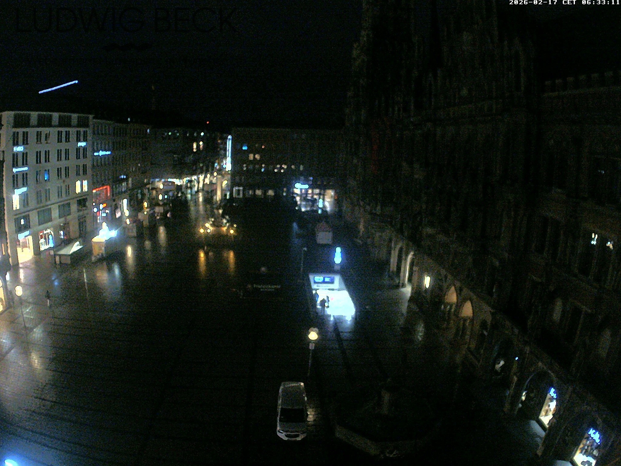 Archiv Foto Webcam am Marienplatz München