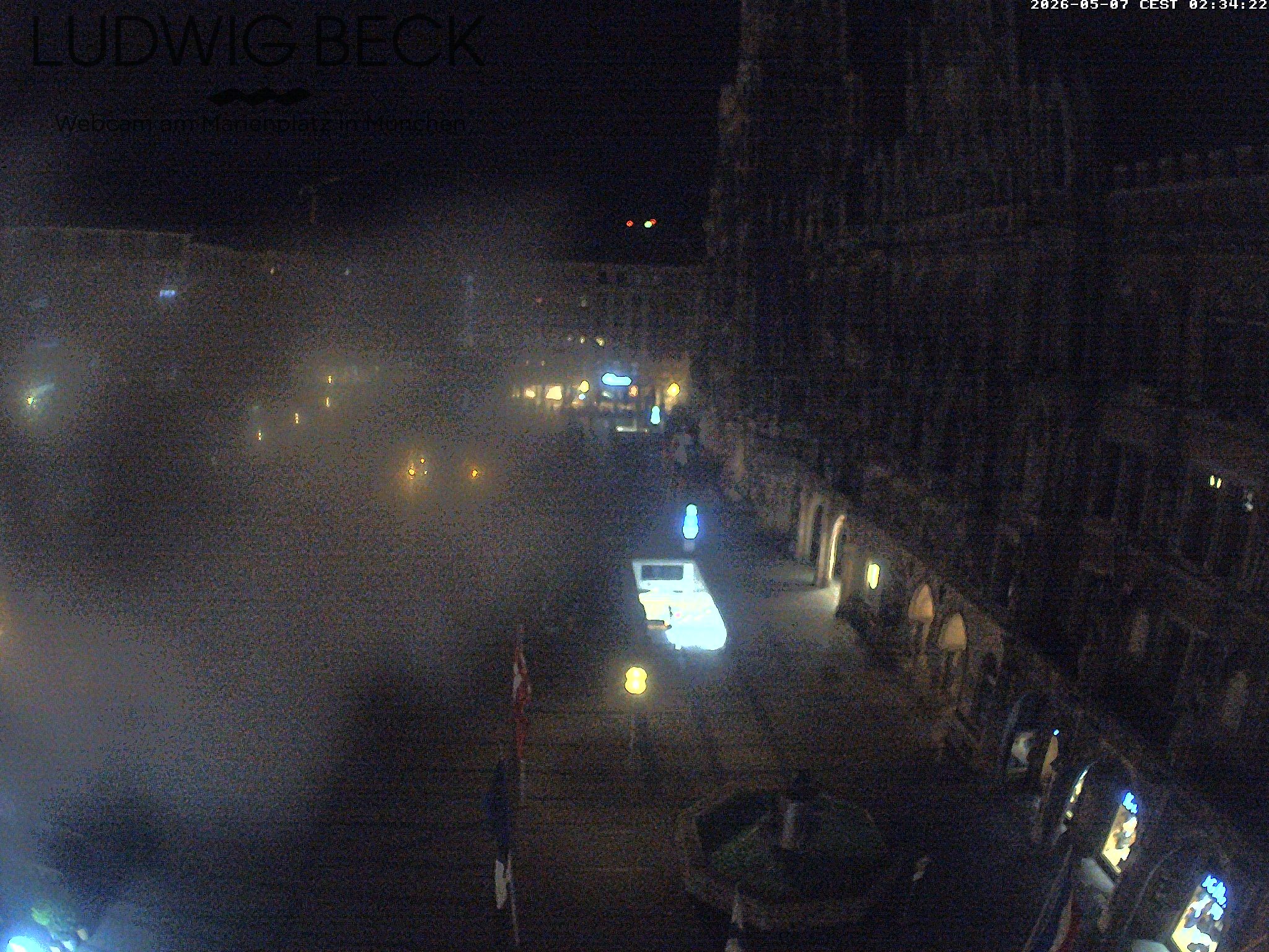 Archived image Webcam at the Marienplatz, Munich