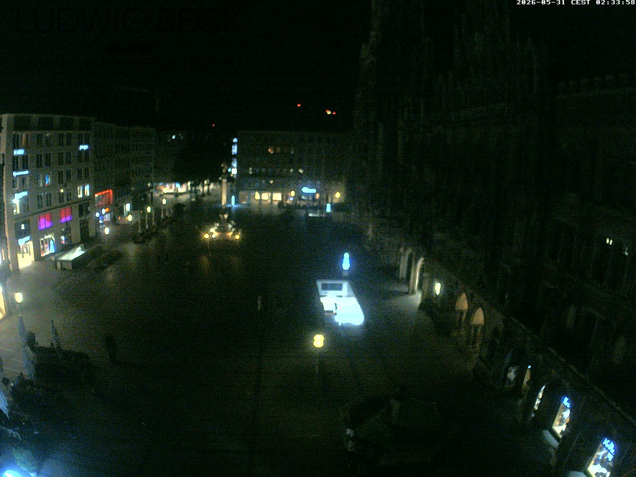 Archiv Foto Webcam am Marienplatz München