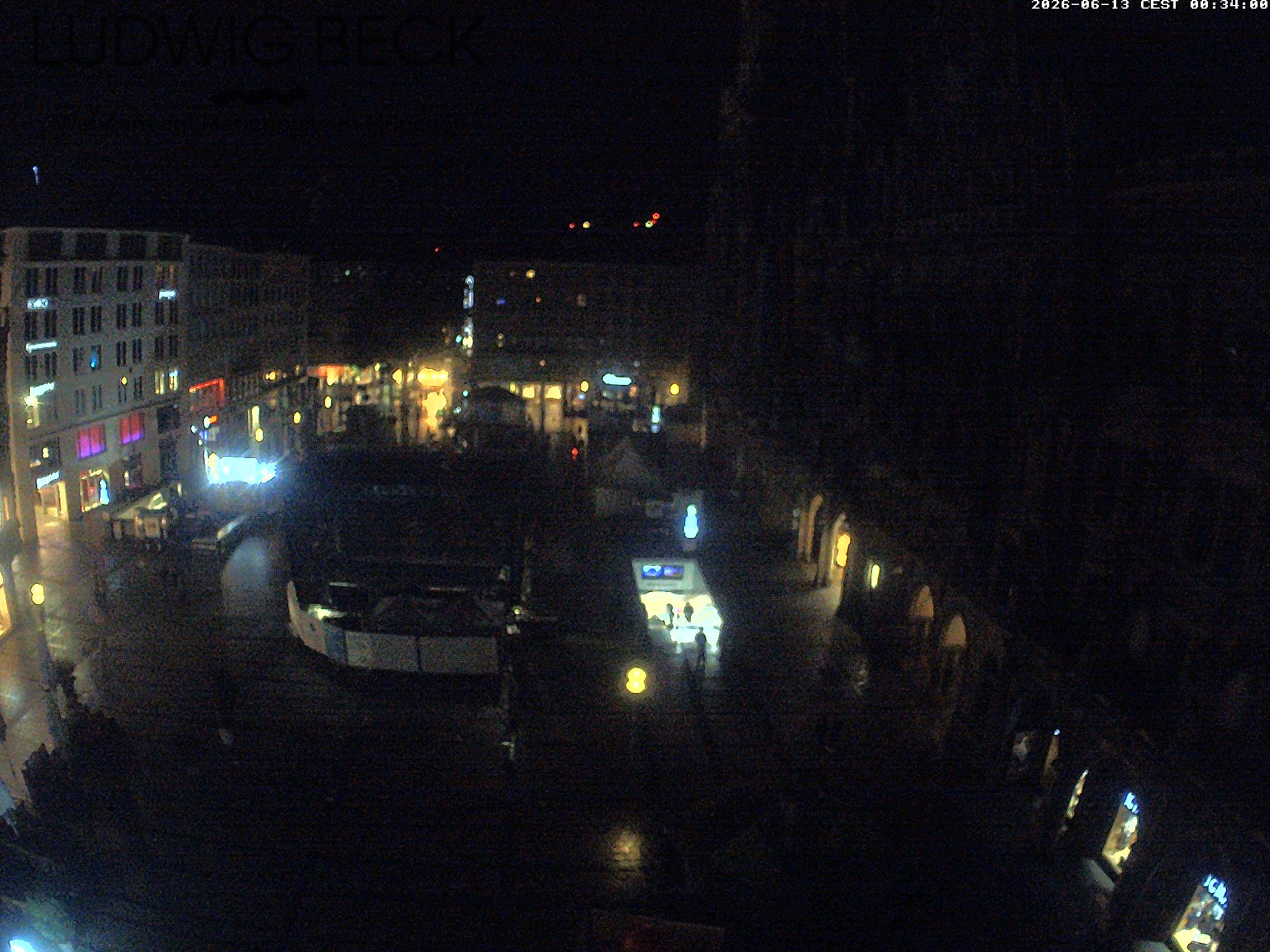 Archiv Foto Webcam am Marienplatz München