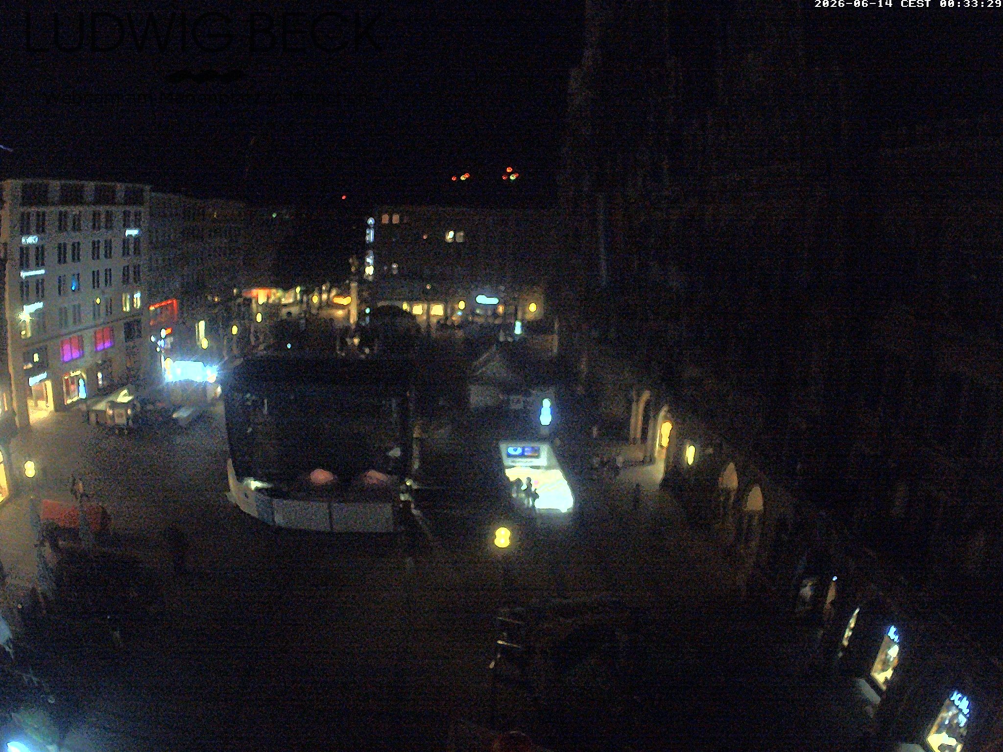 Archived image Webcam at the Marienplatz, Munich