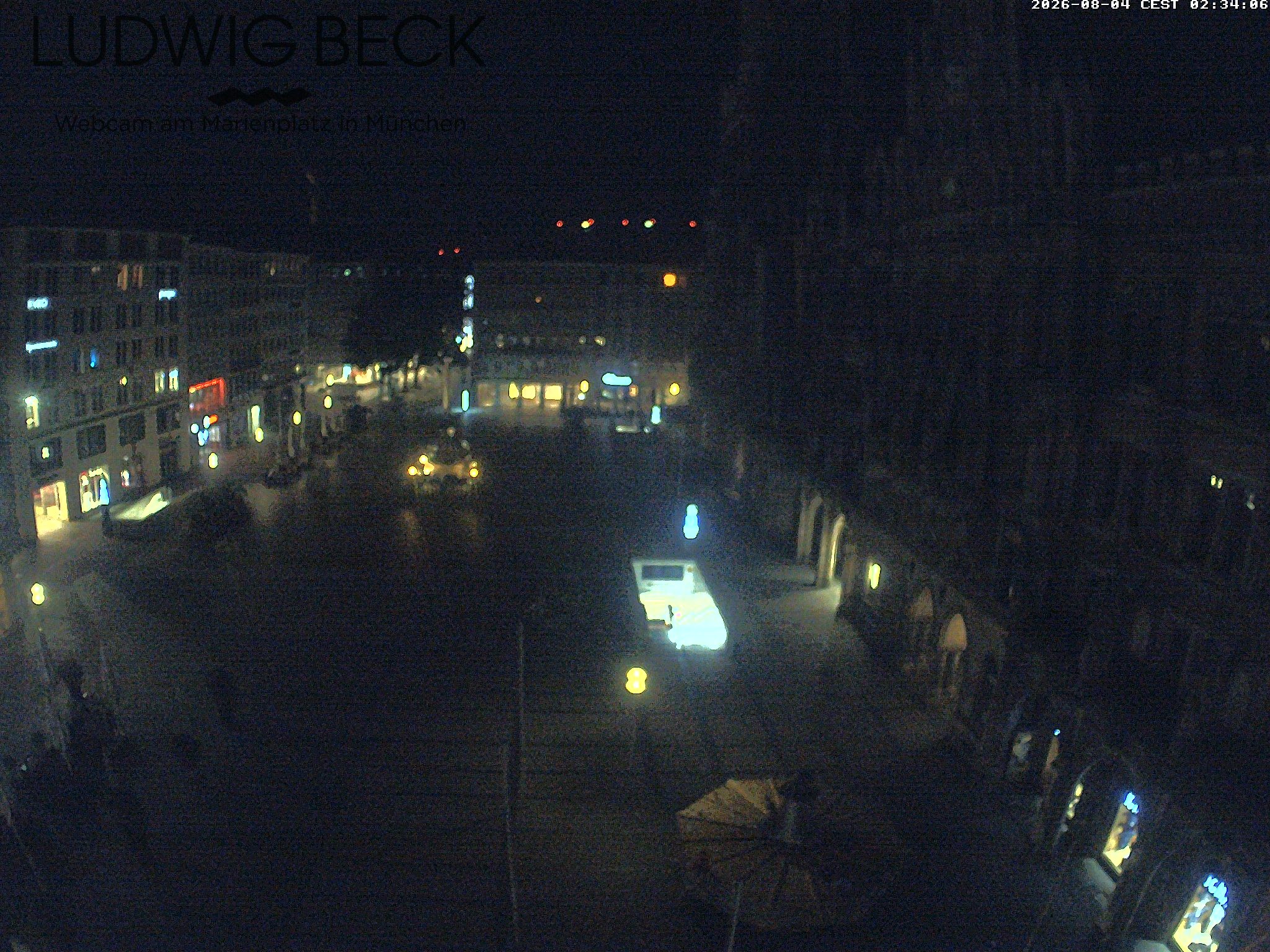 Archived image Webcam at the Marienplatz, Munich