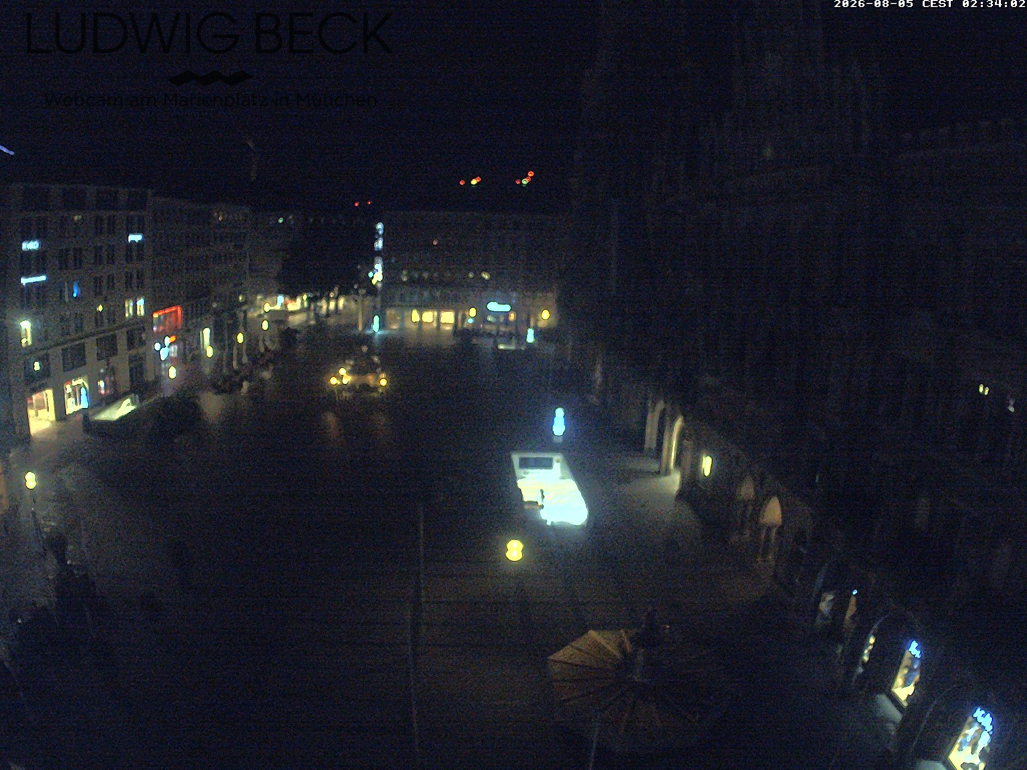 Archived image Webcam at the Marienplatz, Munich