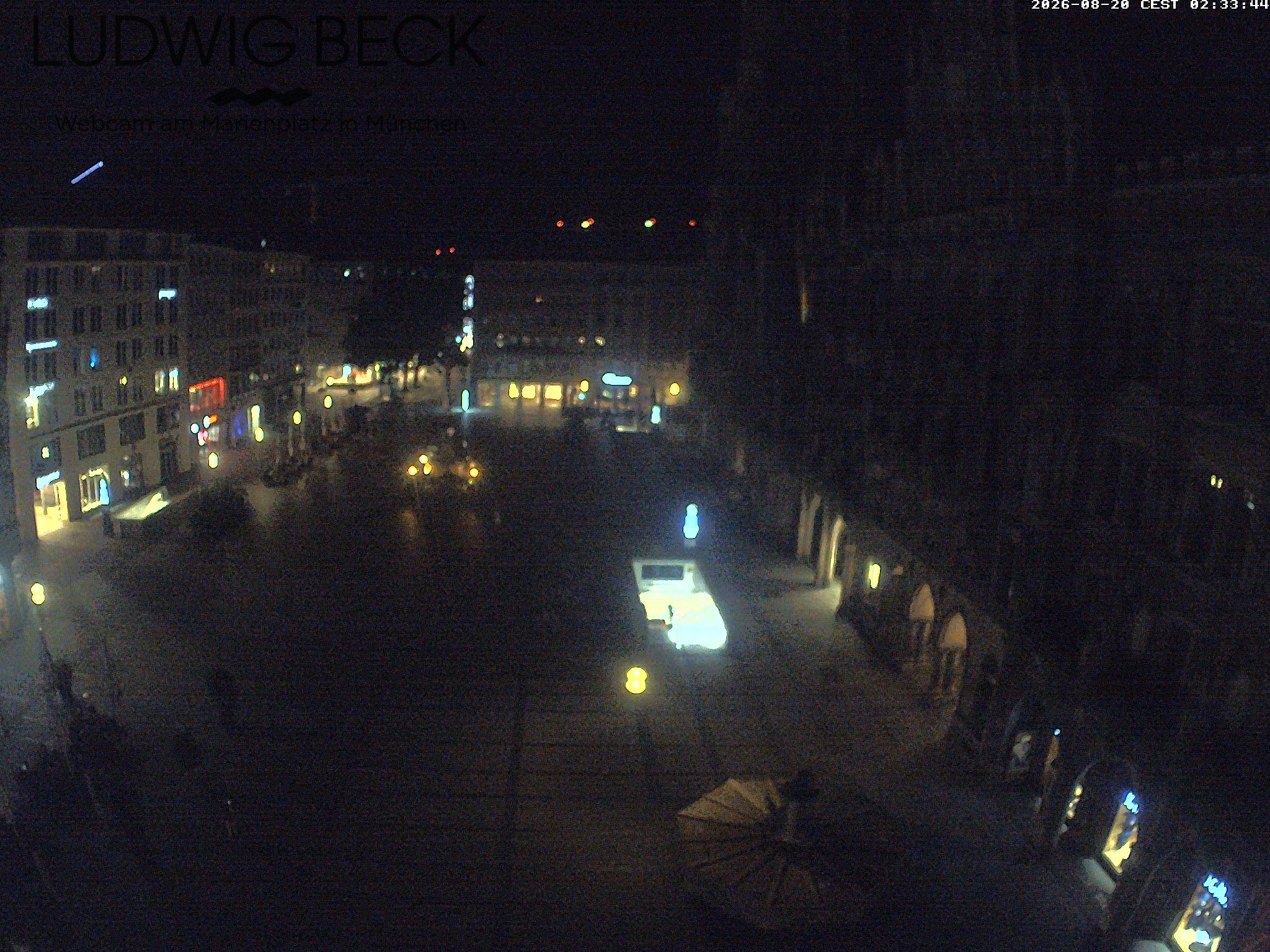 Archived image Webcam at the Marienplatz, Munich