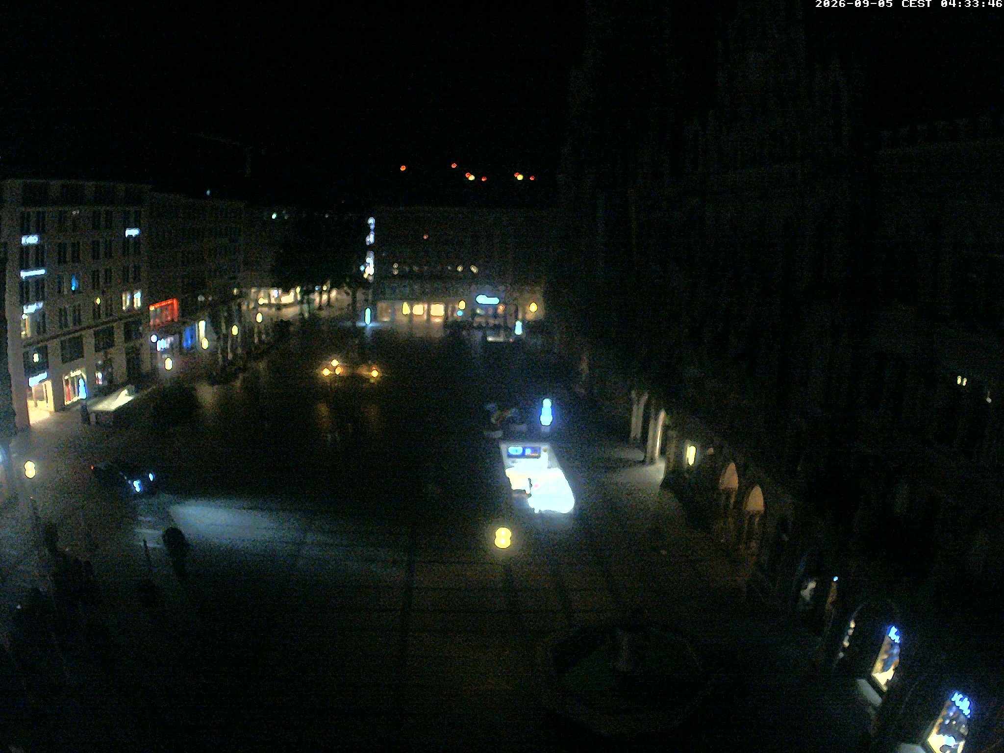 Archiv Foto Webcam am Marienplatz München