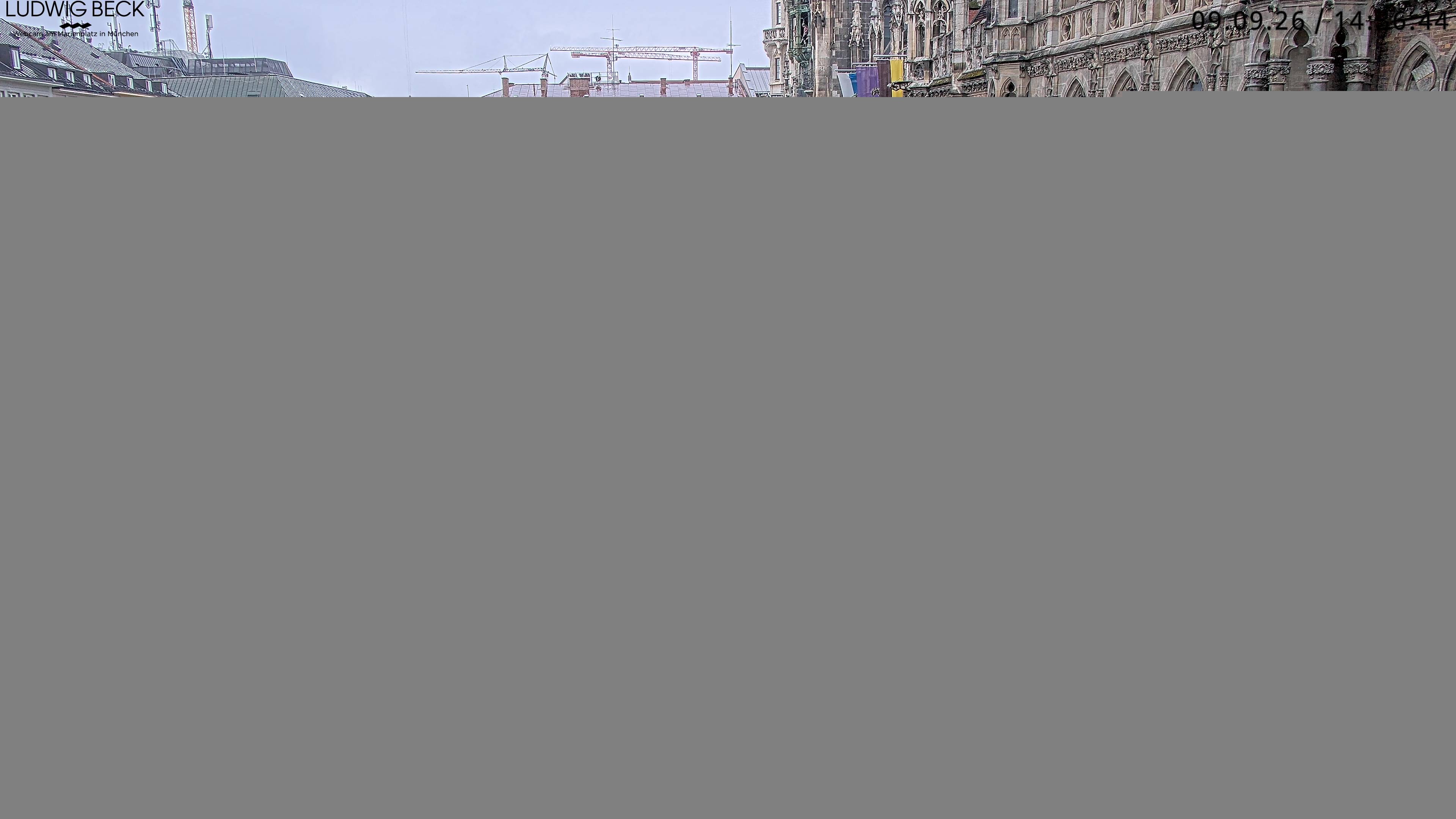 Archived image Webcam at the Marienplatz, Munich