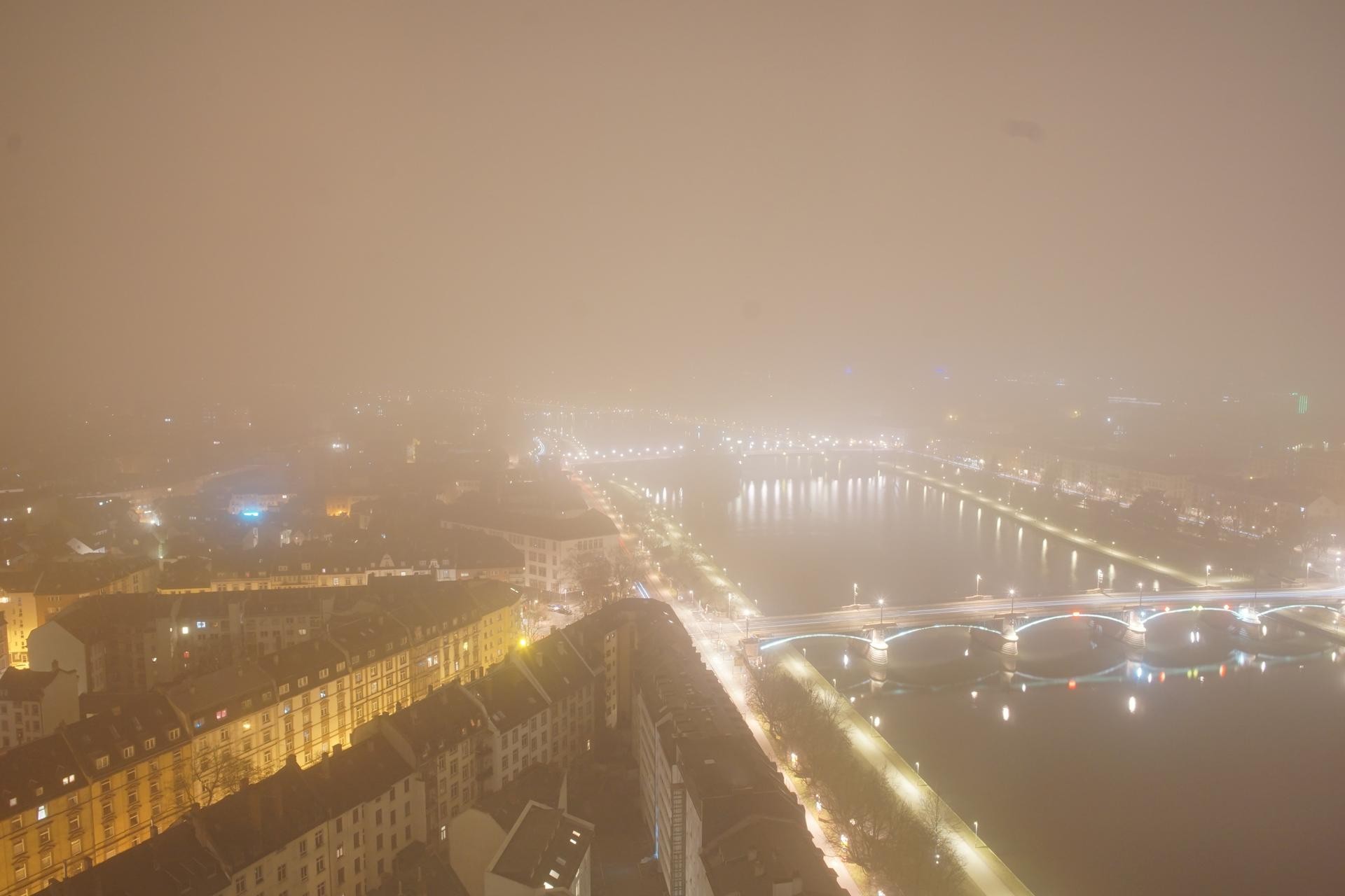 Archiv Foto Webcam Panoramablick auf die Skyline Frankfurt
