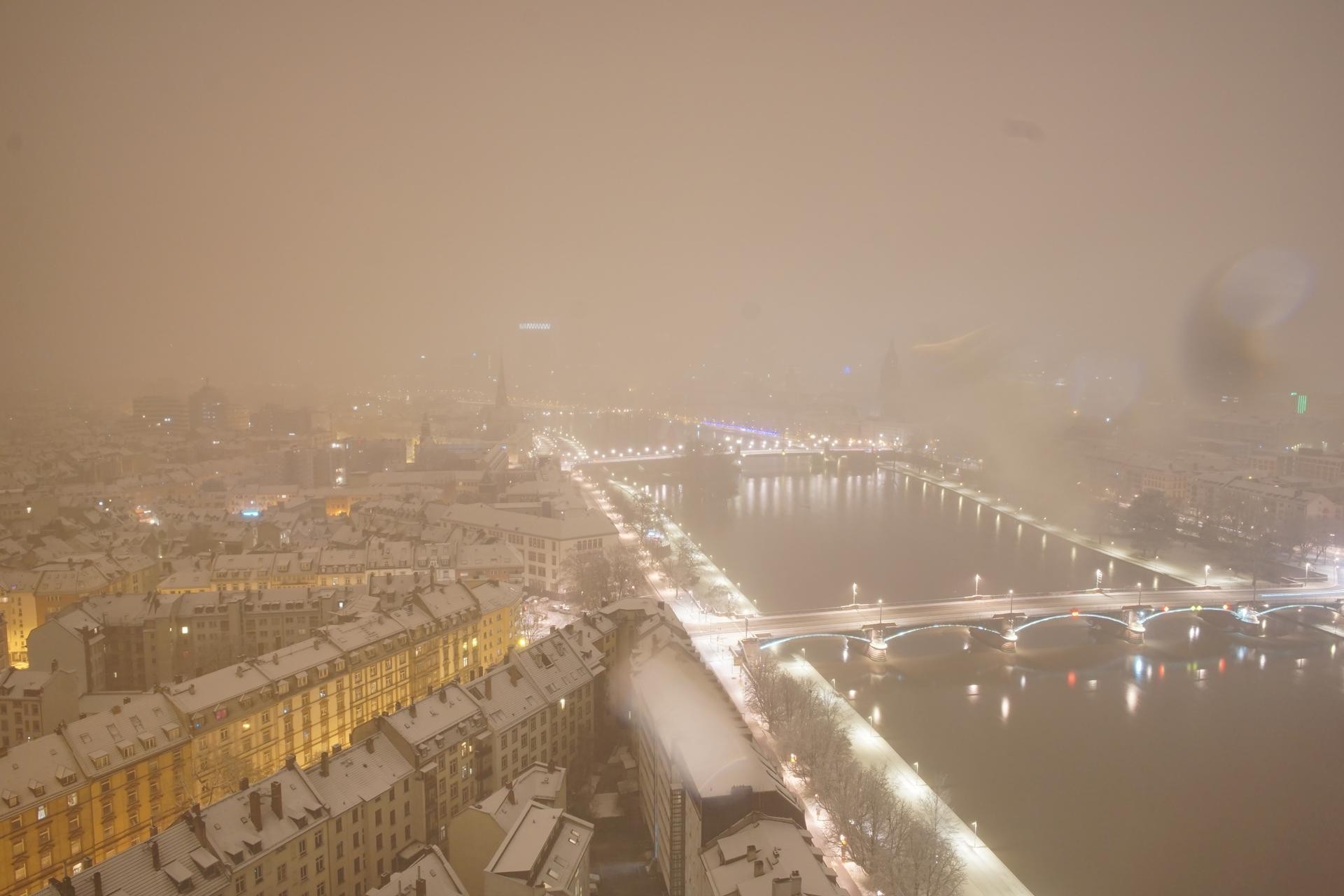 Archiv Foto Webcam Panoramablick auf die Skyline Frankfurt
