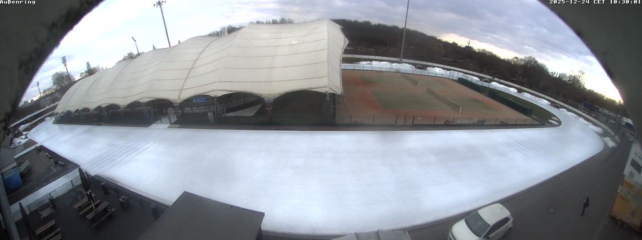 Archiv Foto Webcam Aussenring der Eissporthalle Frankfurt